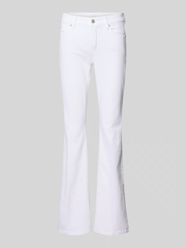 Cambio Jeans Paris flared, Weiß