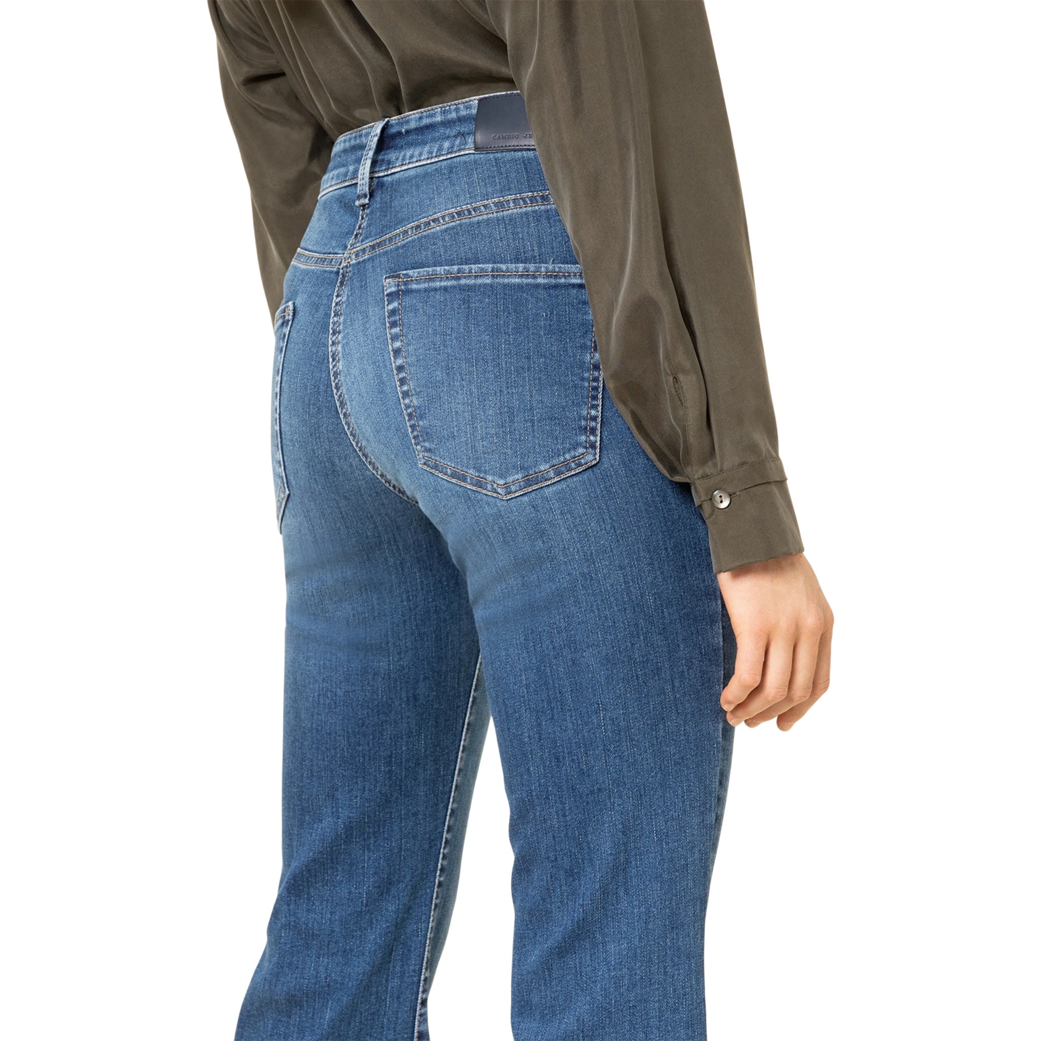 Cambio Jeans Paris flared, Blue