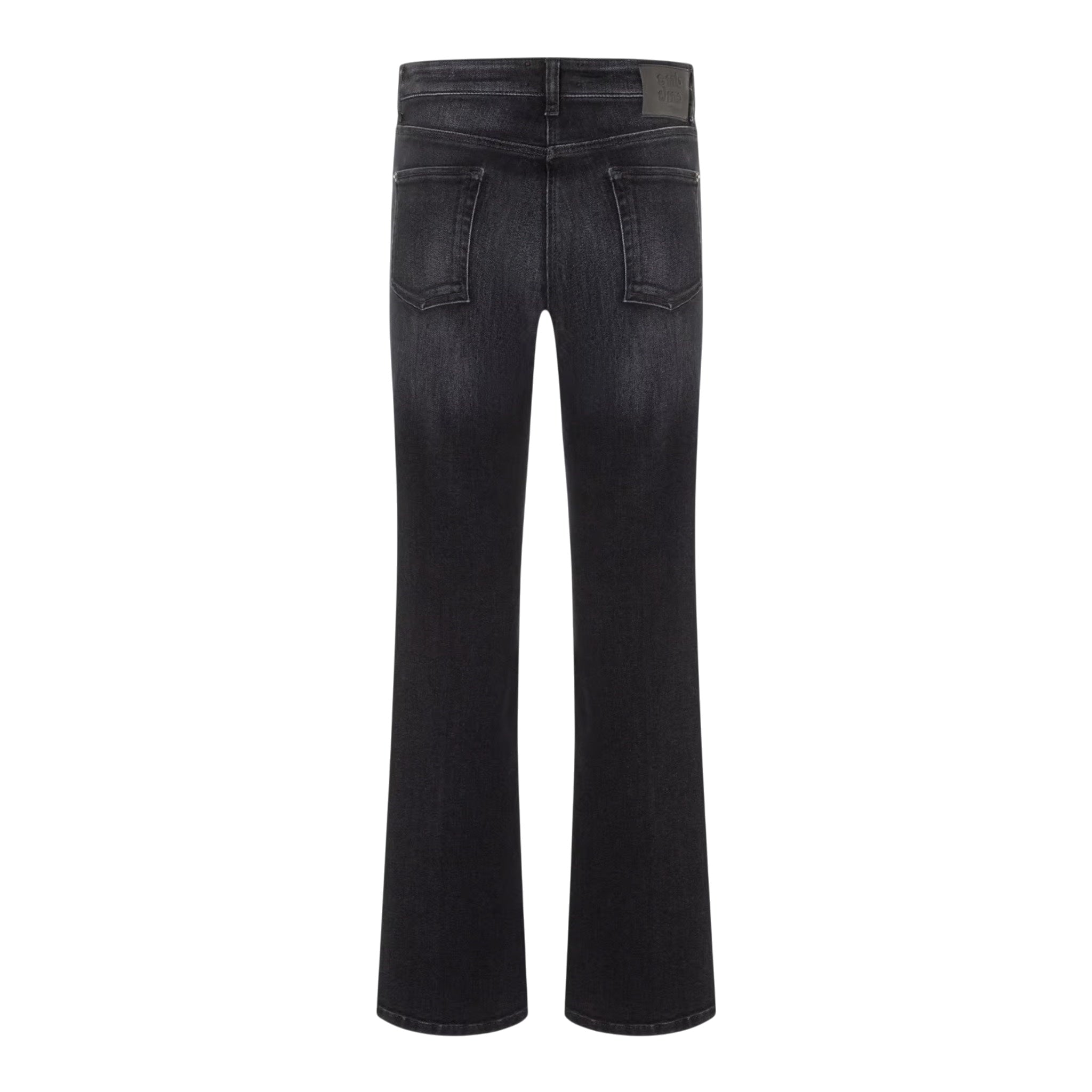 Cambio Jeans Paris flared, Shaping black dark