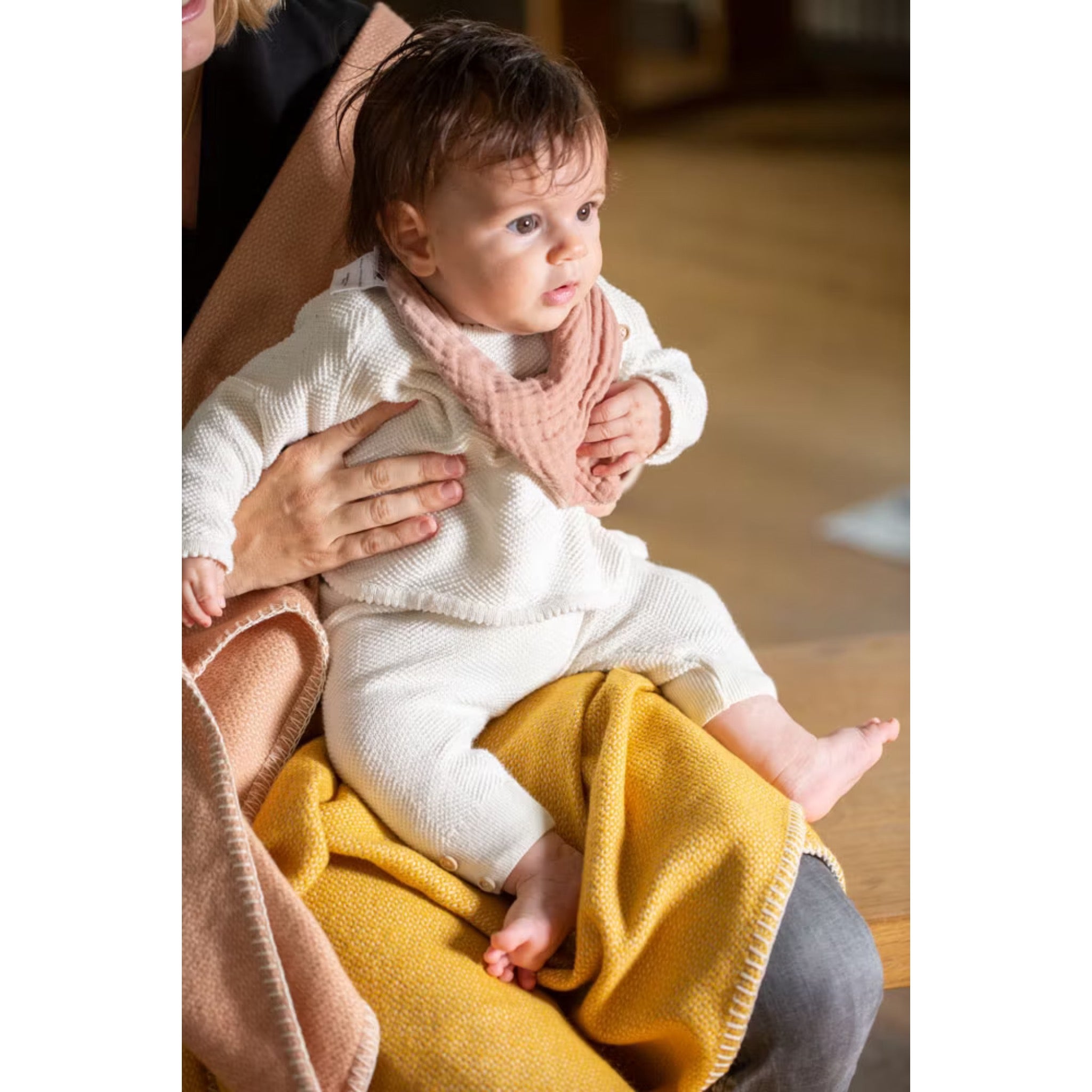 Baby- und Kinderdecke Topaz, Strukturdecke, Kuscheldecke