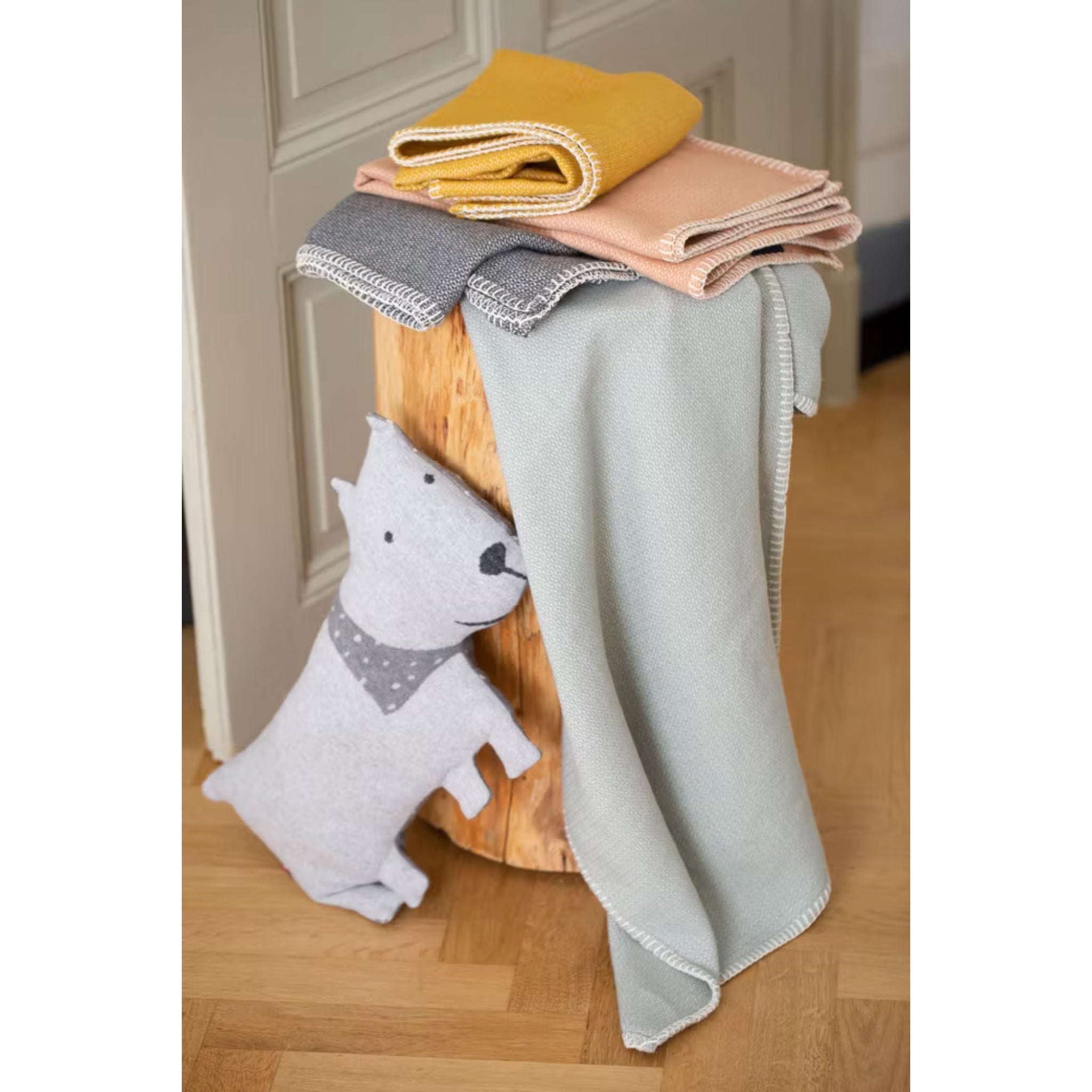 Baby- und Kinderdecke Topaz, Strukturdecke, Kuscheldecke