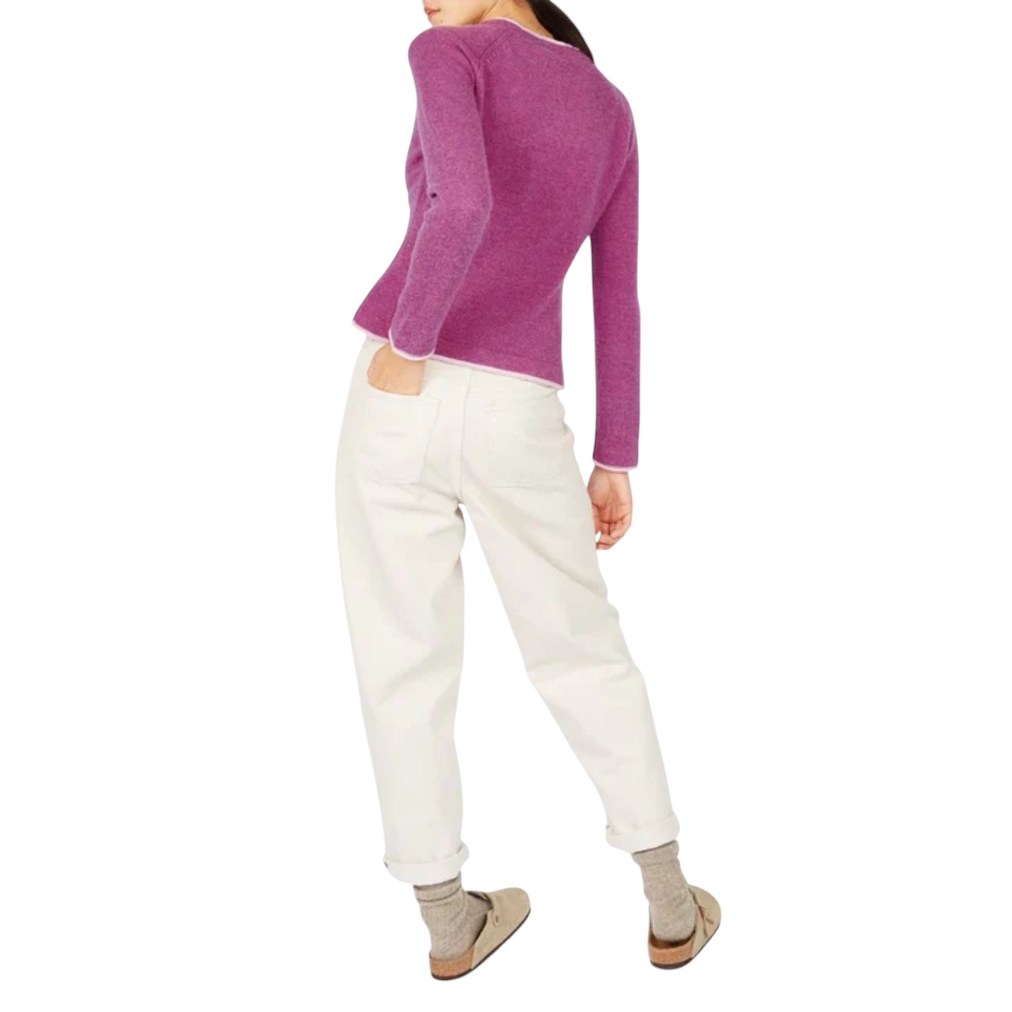 Irischer Woll-Cardigan "Killiney" - zeitlos & edel