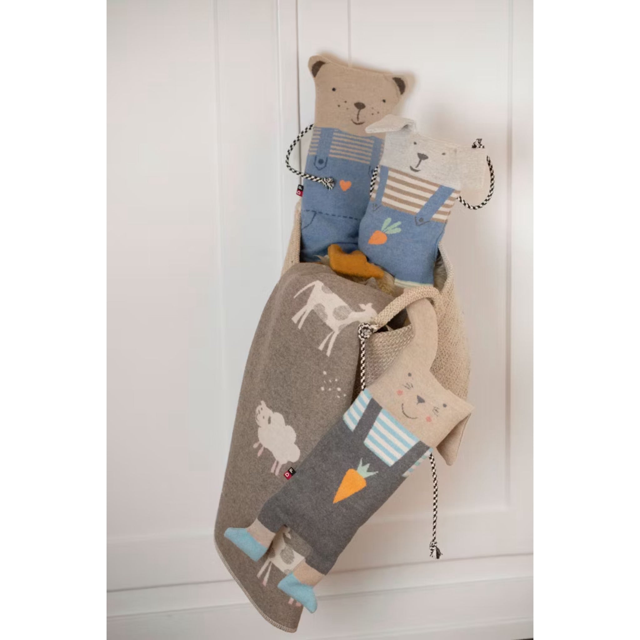 Babydecke Juwel "Bauernhof", Kuscheldecke