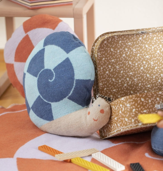 Juwel Kinder-Kissen "Schnecke", Kuschelkissen