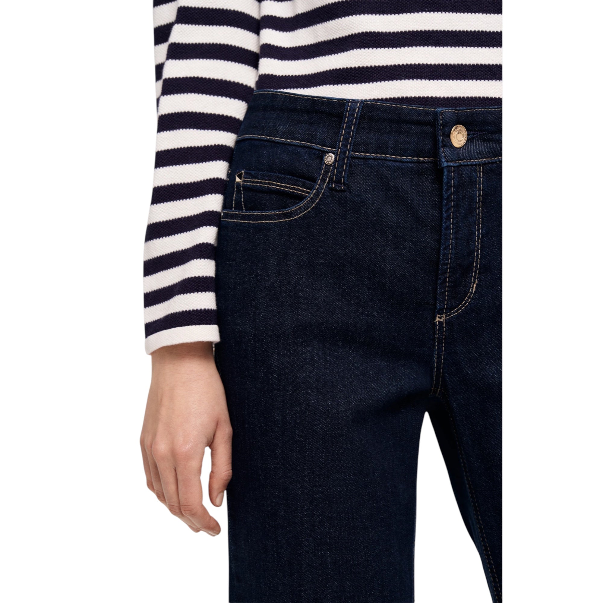 Cambio Jeans "Paris flared", Dark Denim