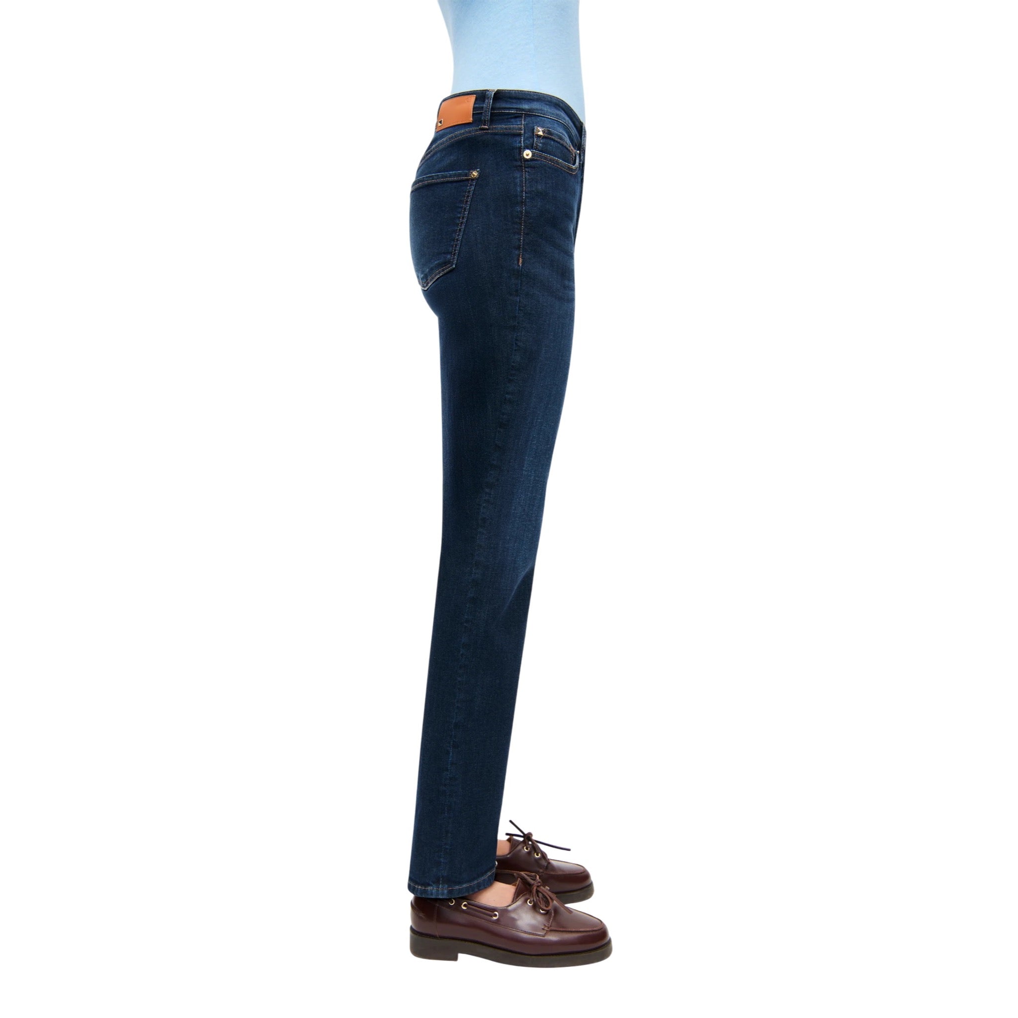 Cambio Jeans Piper Long, Blue