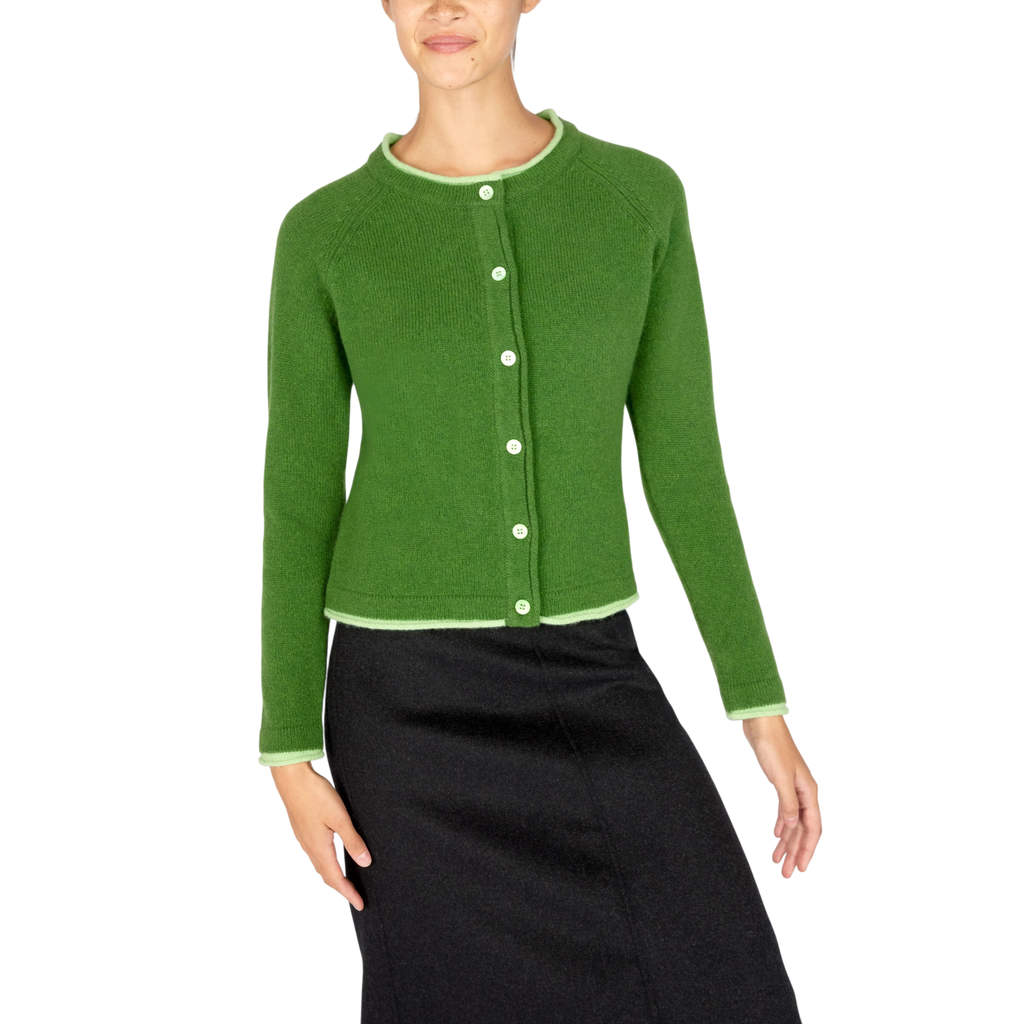 Irischer Woll-Cardigan "Killiney" - zeitlos & edel