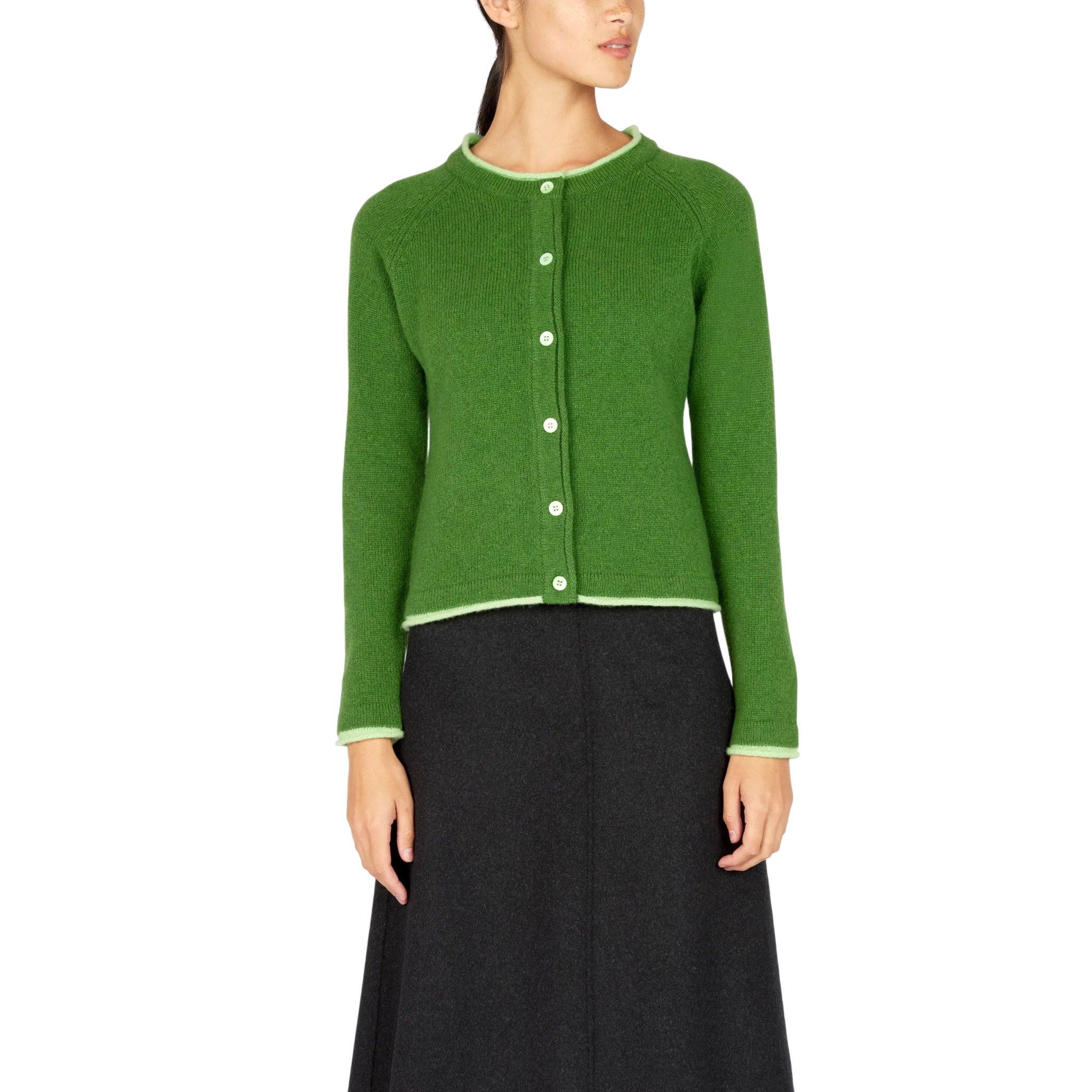 Irischer Woll-Cardigan "Killiney" - zeitlos & edel
