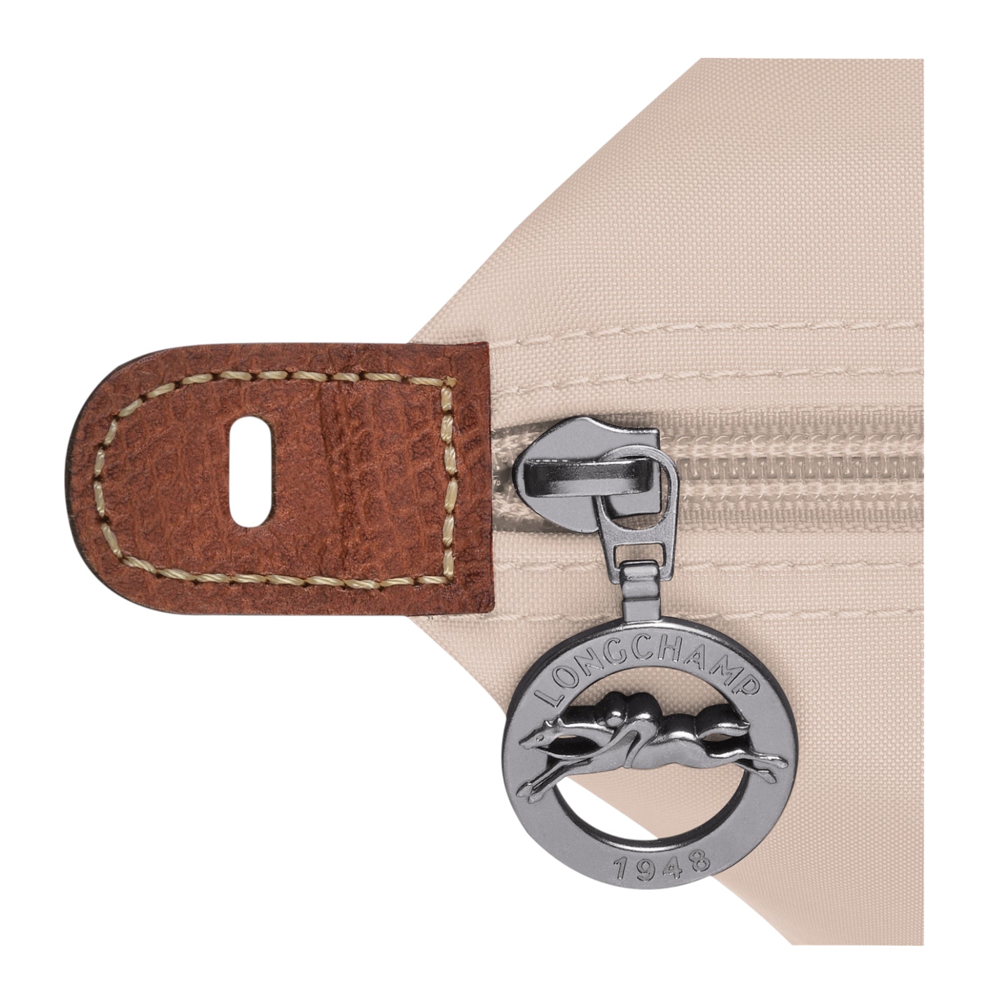 Longchamp Le Pliage Reisetasche, Weekender L, Papier (Hellbeige)