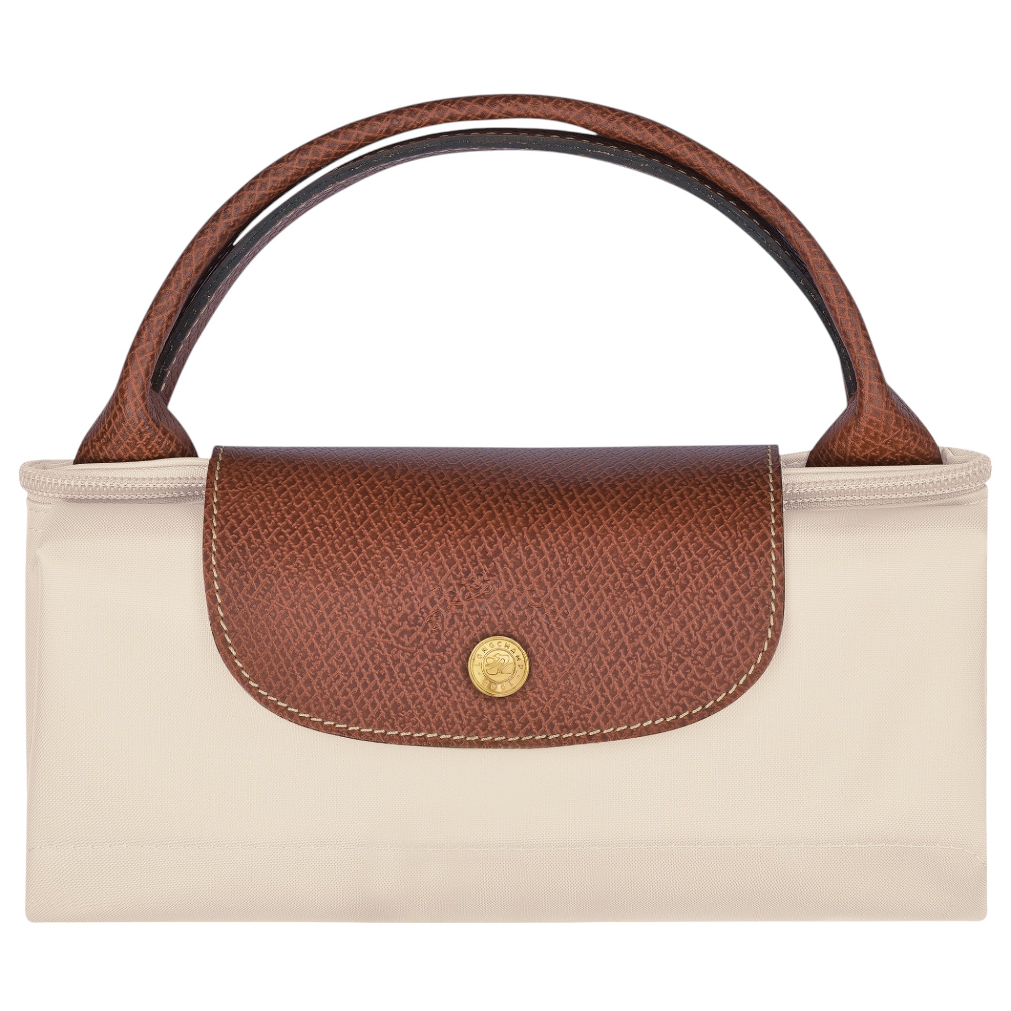 Longchamp Le Pliage Reisetasche, Weekender L, Papier (Hellbeige)