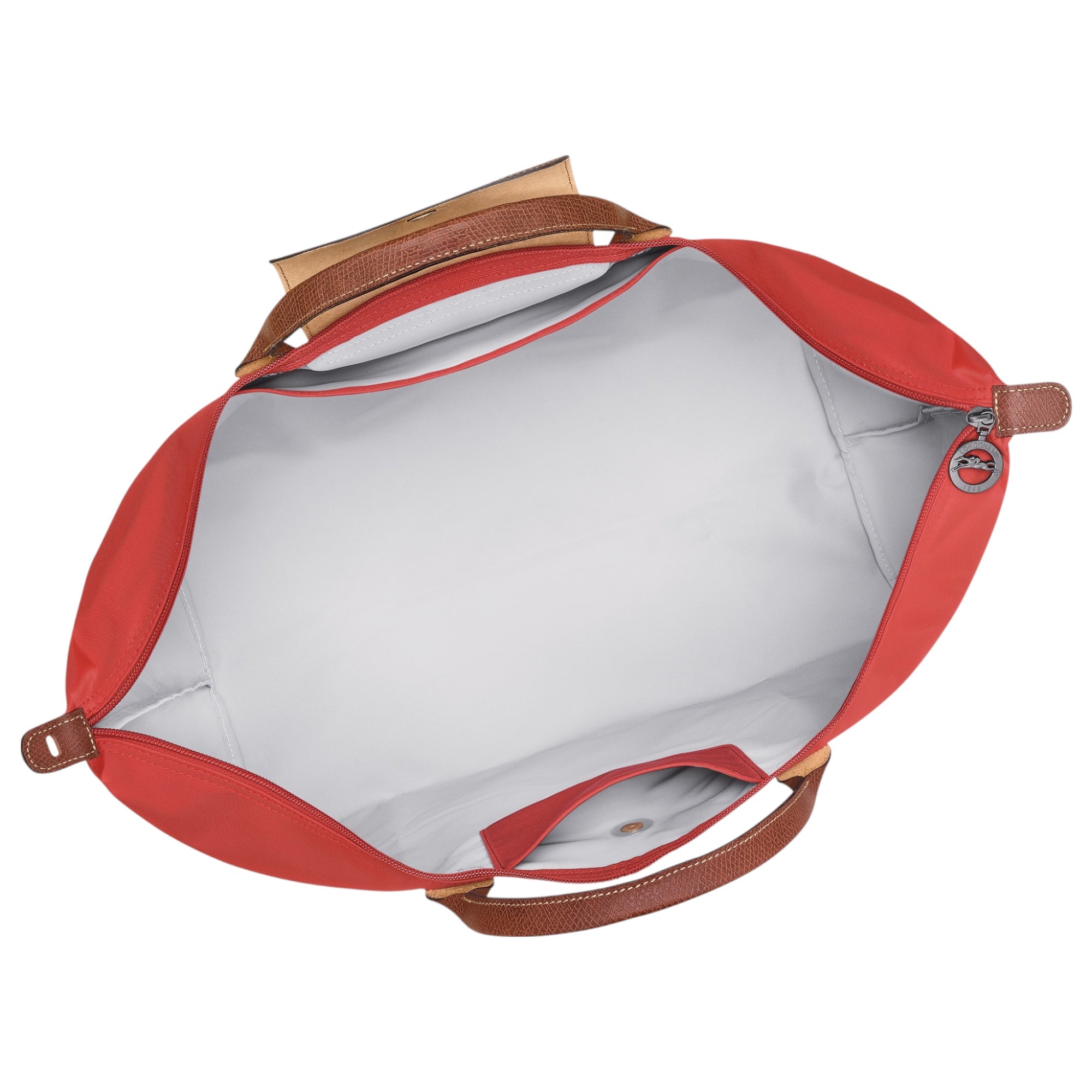 Longchamp Le Pliage Reisetasche, Weekender L, Tomate (Rot)