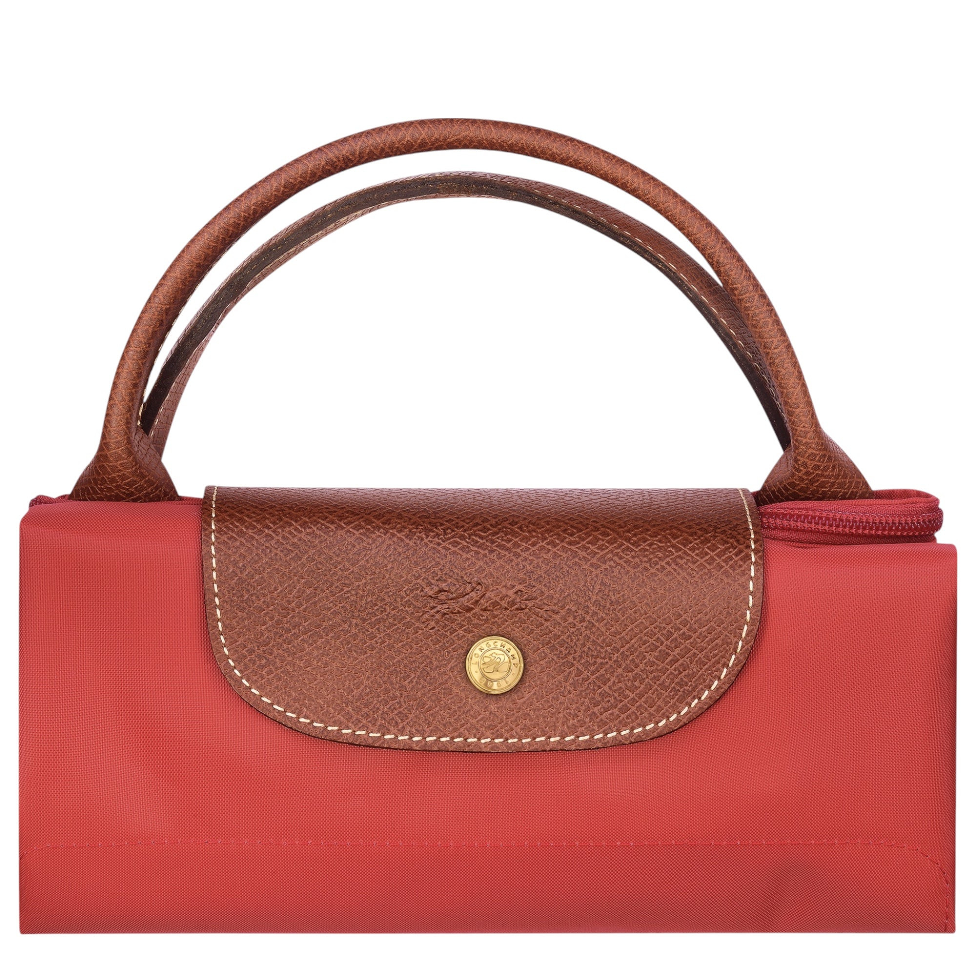 Longchamp Le Pliage Reisetasche, Weekender L, Tomate (Rot)