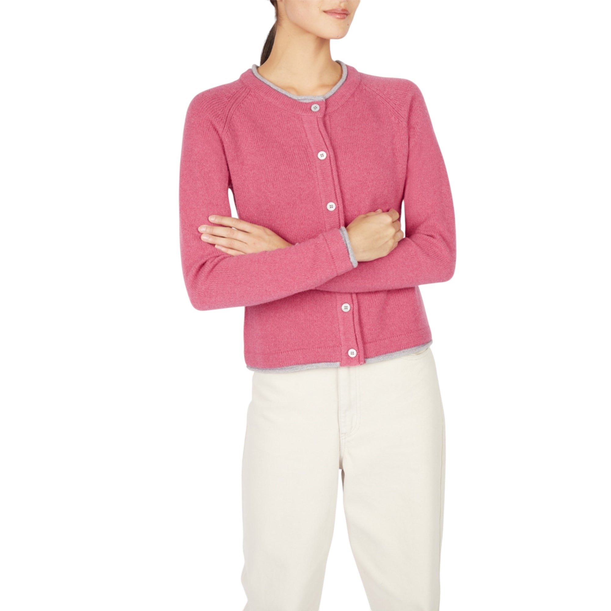 Irischer Woll-Cardigan "Killiney" - zeitlos & edel