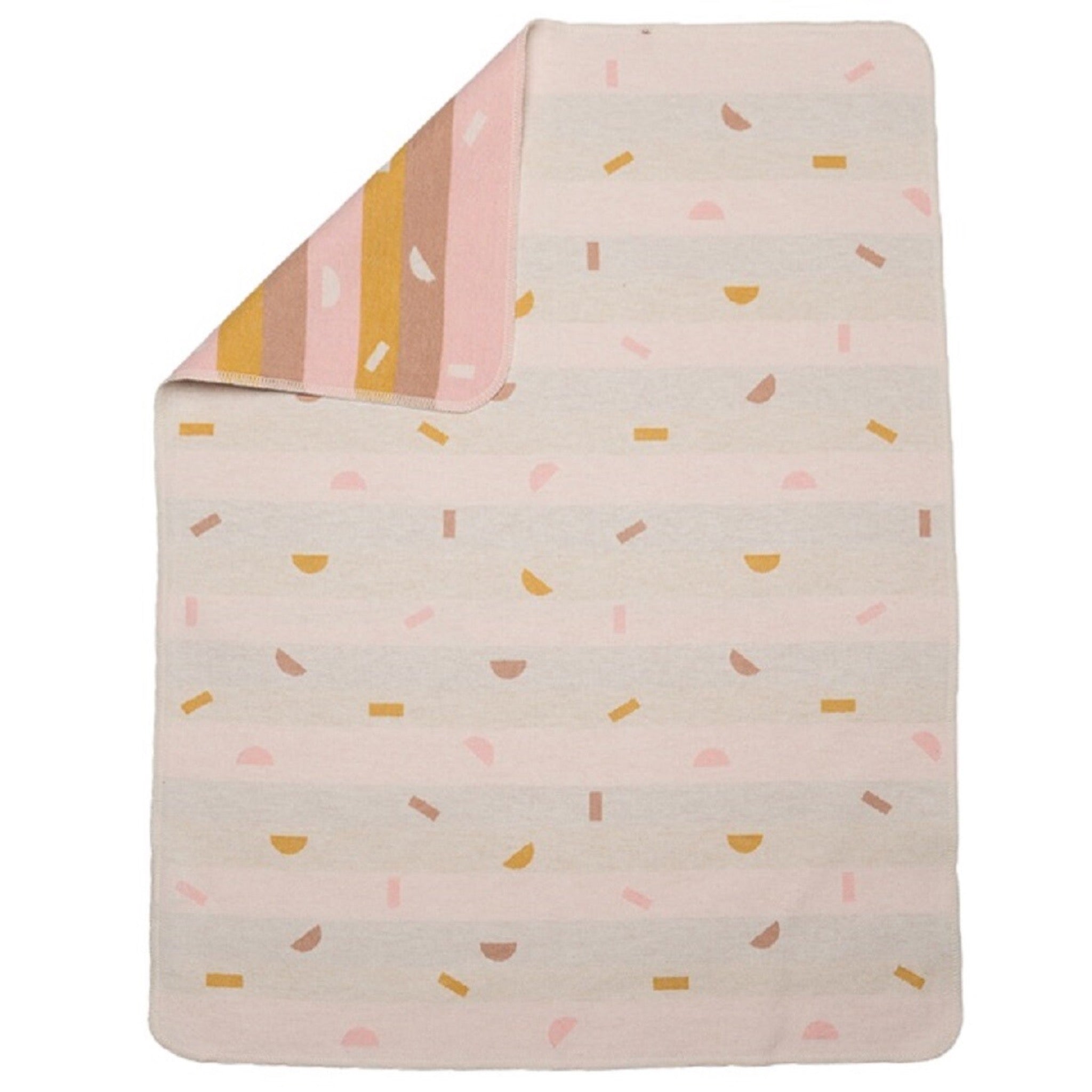 Babydecke Juwel "Abstrakte Formen", Kuscheldecke