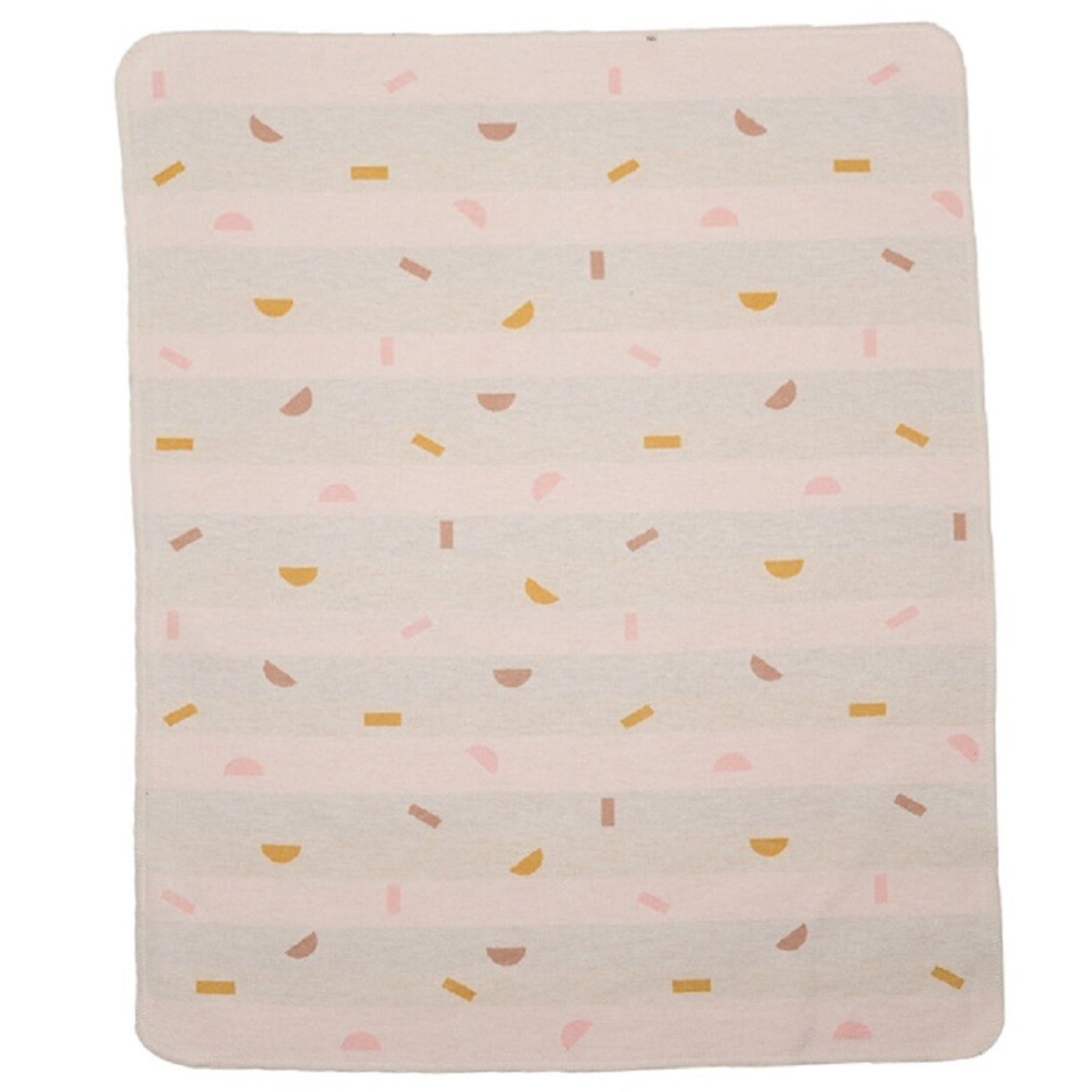 Babydecke Juwel "Abstrakte Formen", Kuscheldecke