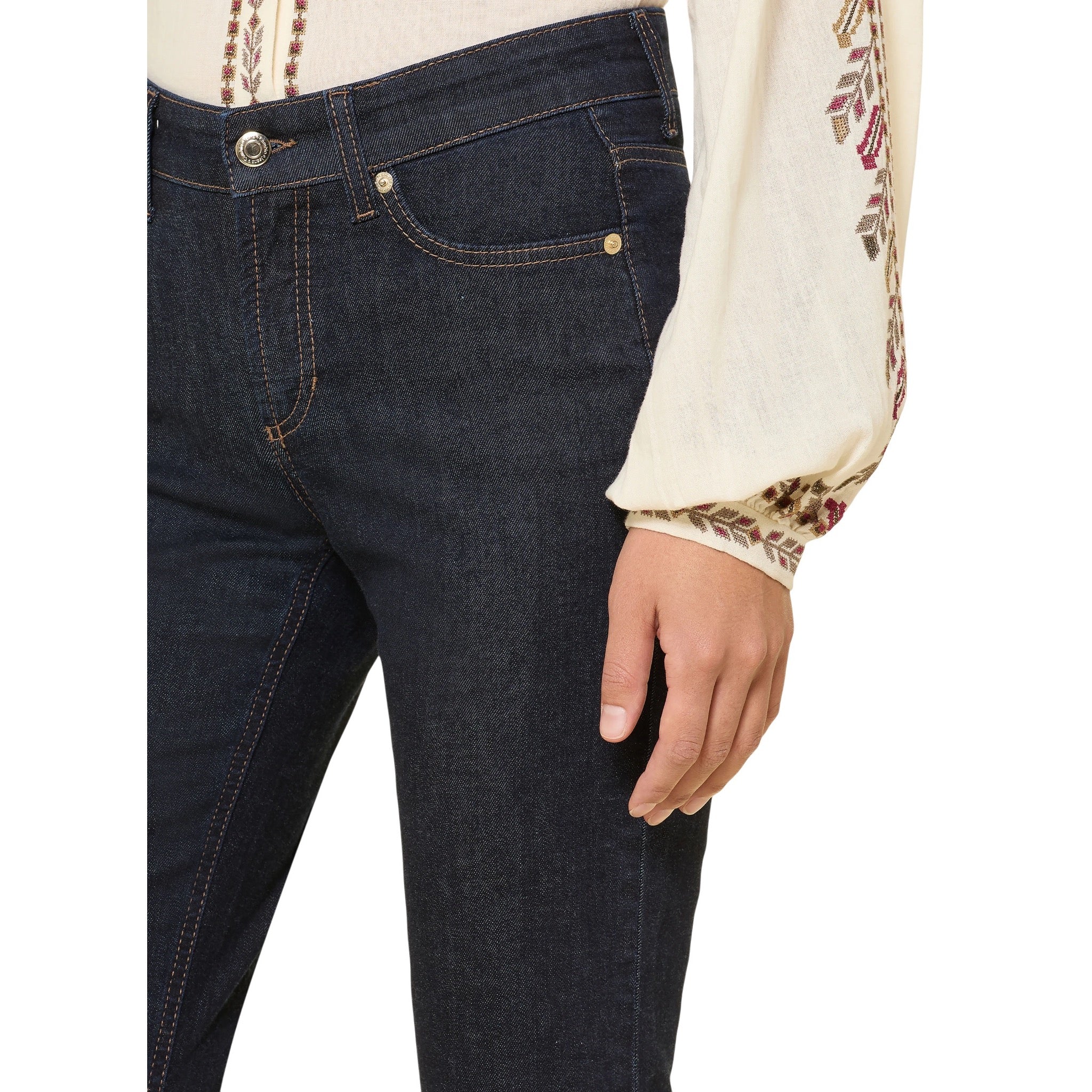 Cambio Jeans Piper Long, Dark Blue