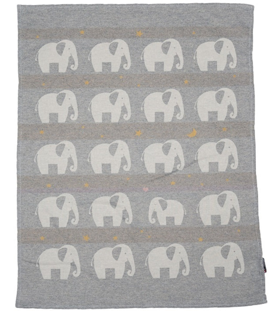 Babydecke Lima "Elefanten", Kuscheldecke