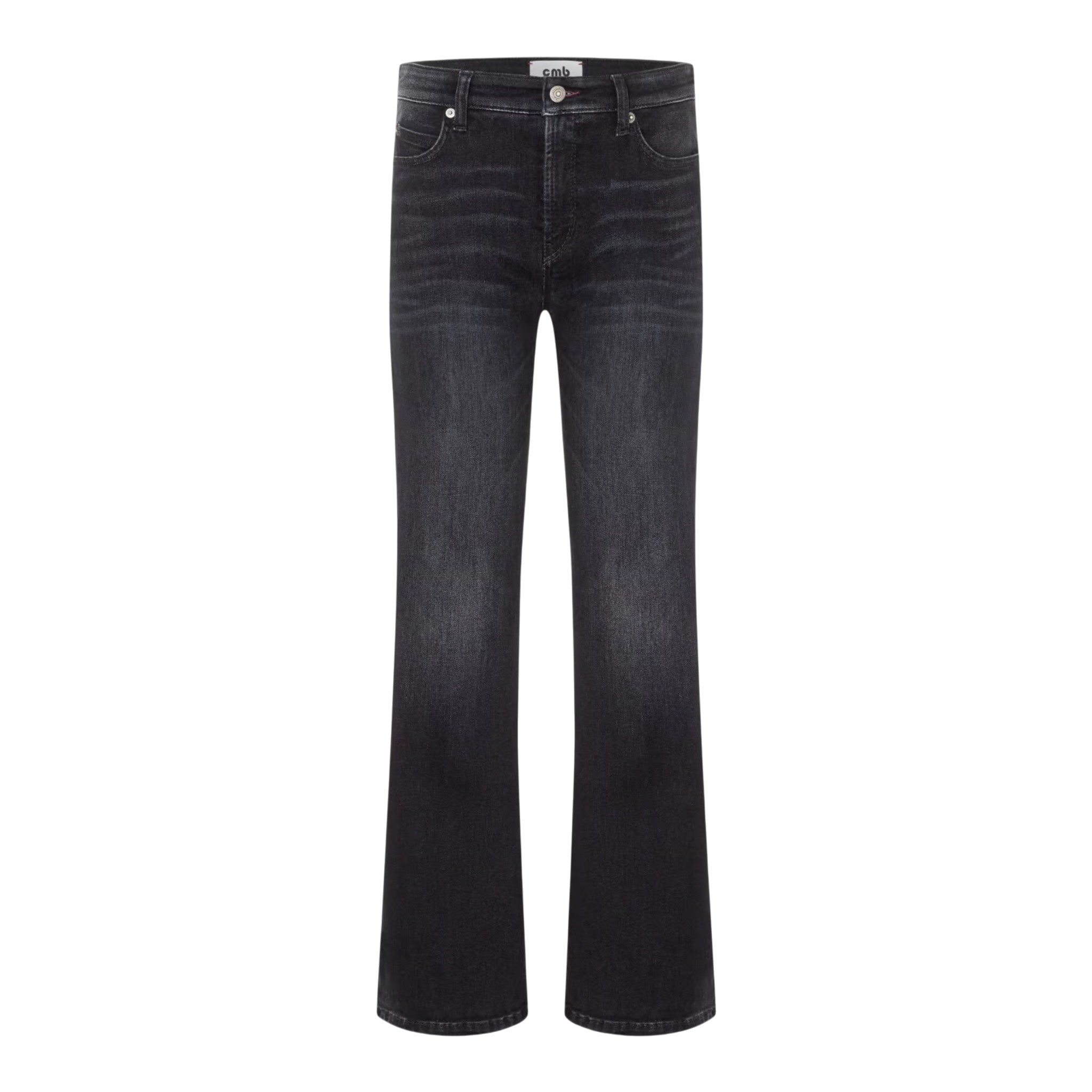 Cambio Jeans Paris flared, Shaping black dark
