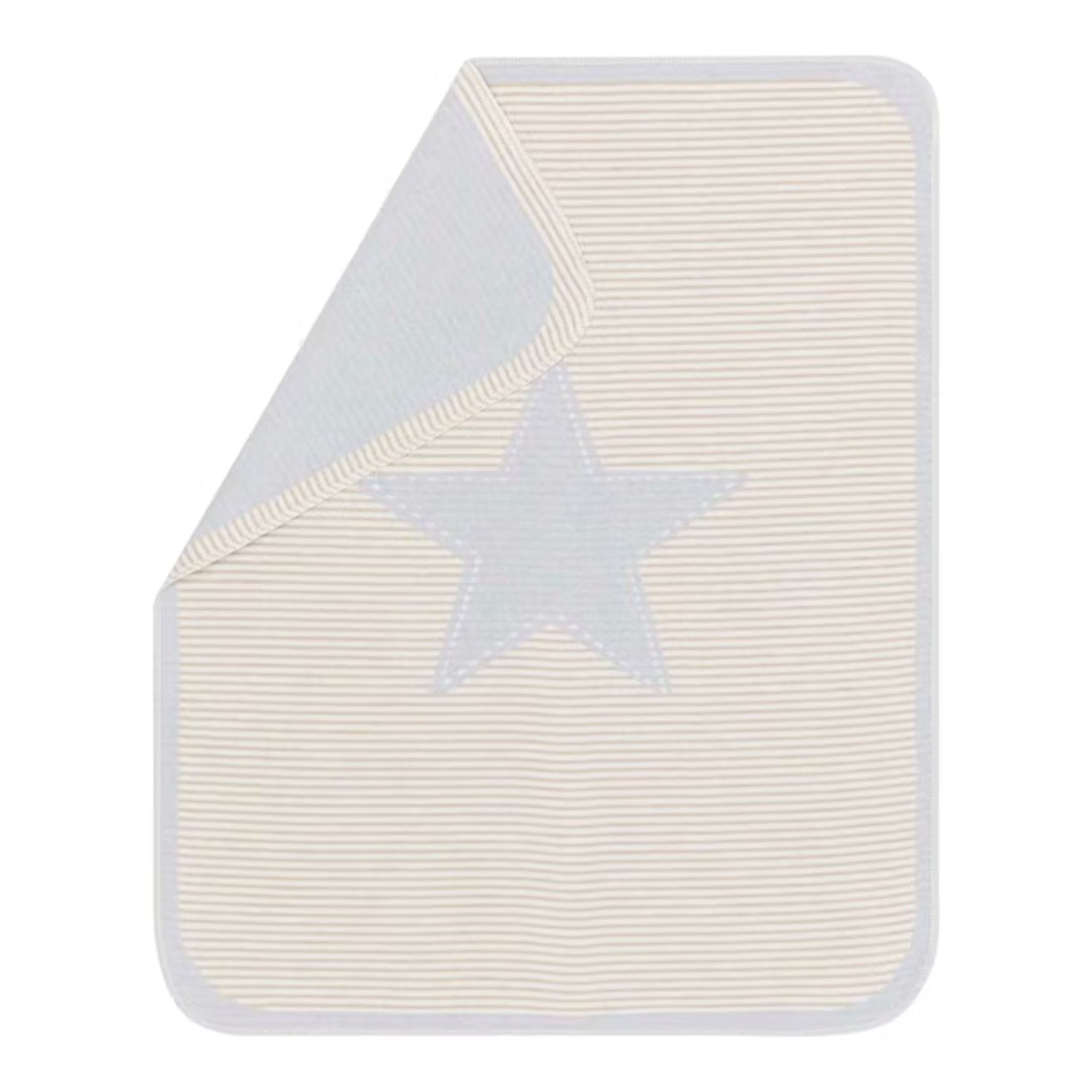 Babydecke Juwel "Stern", Kuscheldecke, Blau