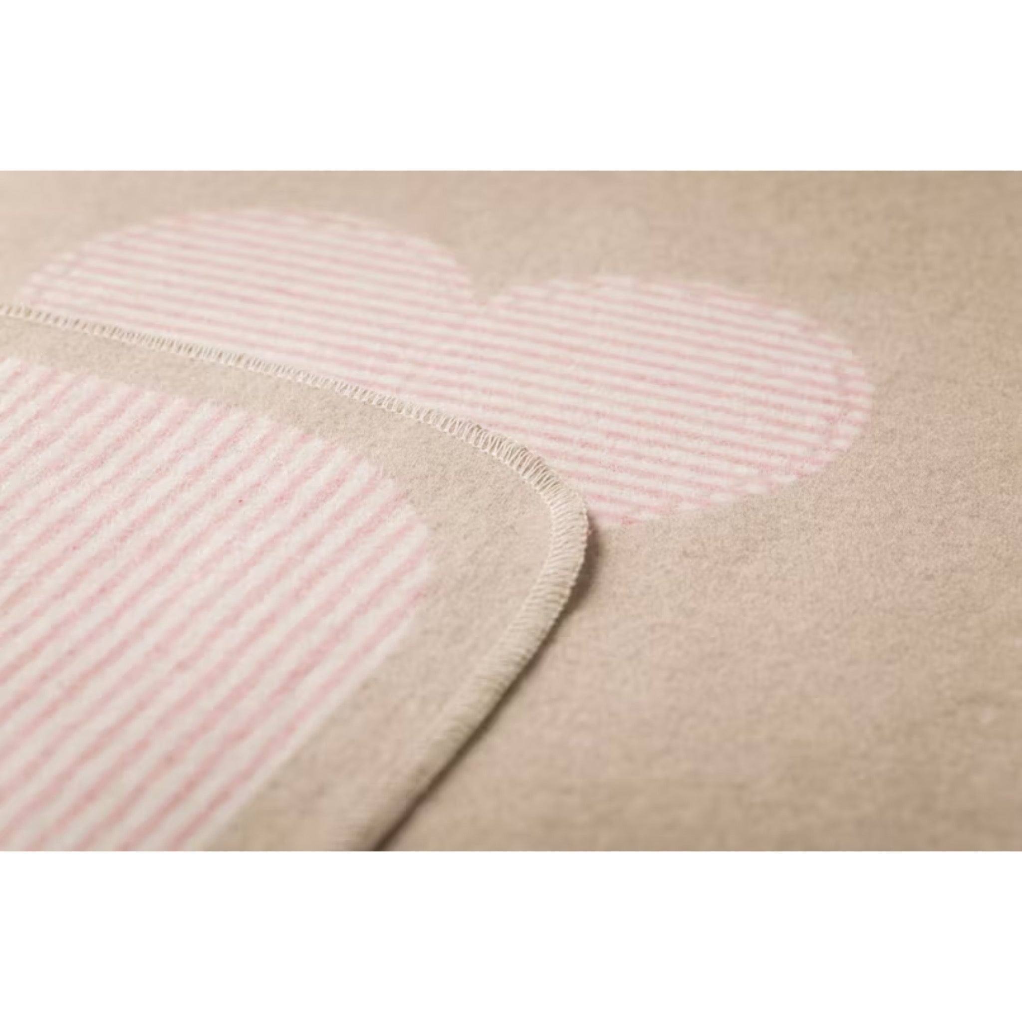 Babydecke Juwel "Herz", Kuscheldecke, Rosa