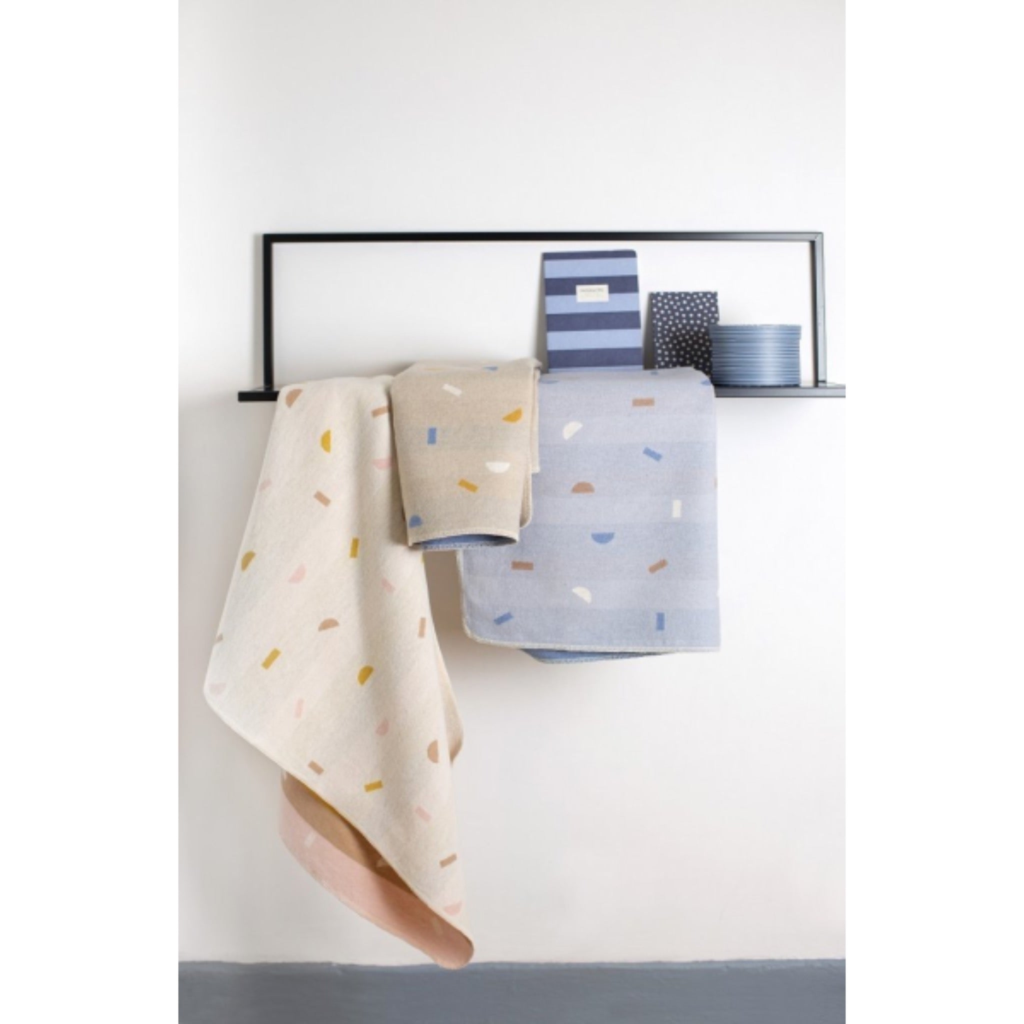 Babydecke Juwel "Abstrakte Formen", Kuscheldecke