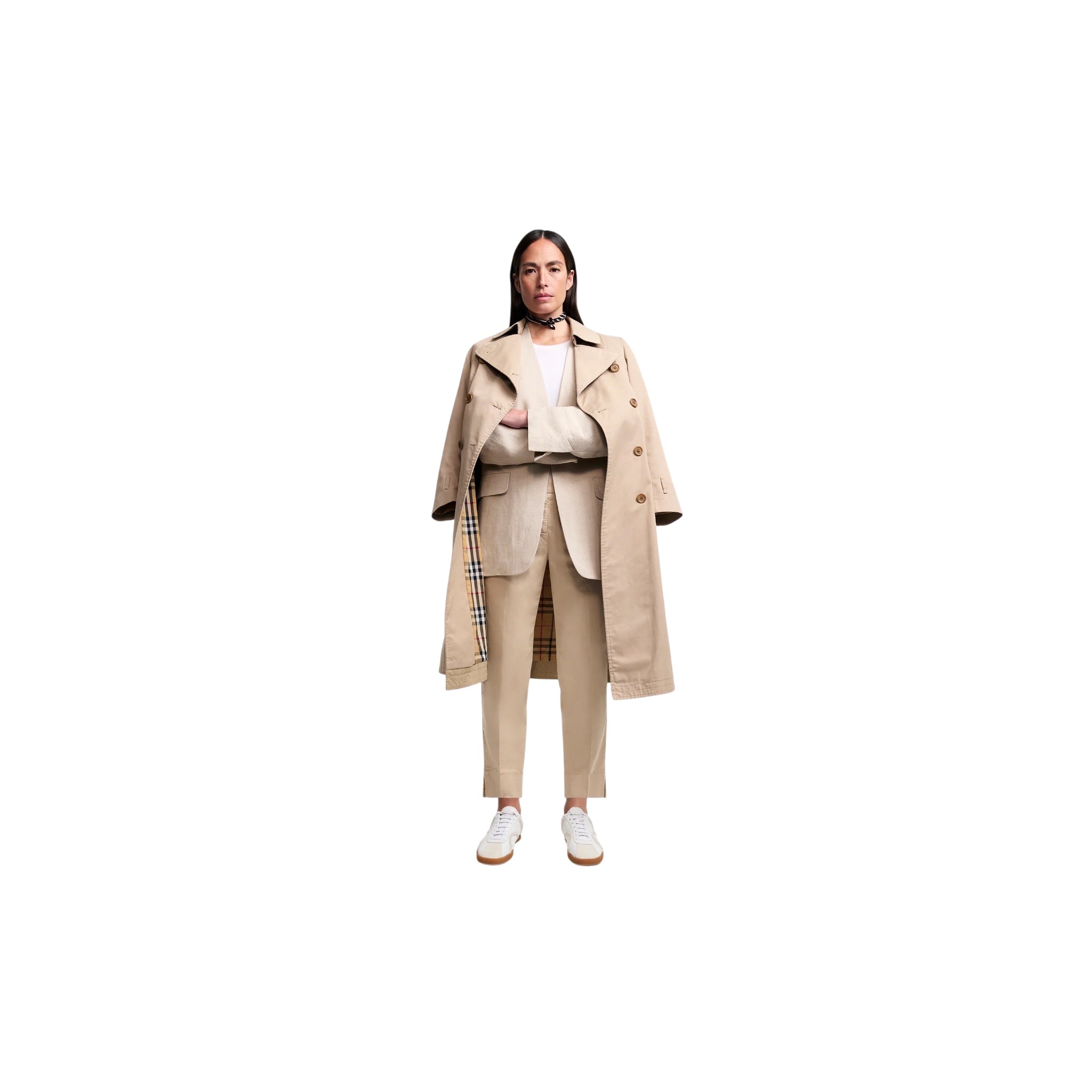 Cambio Chino Stella Cropped, Beige