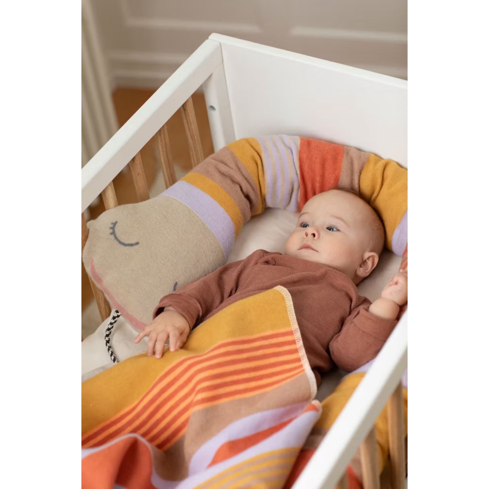 Juwel Kinder-Bettschlange "Schlange", Kuschelkissen, Gold