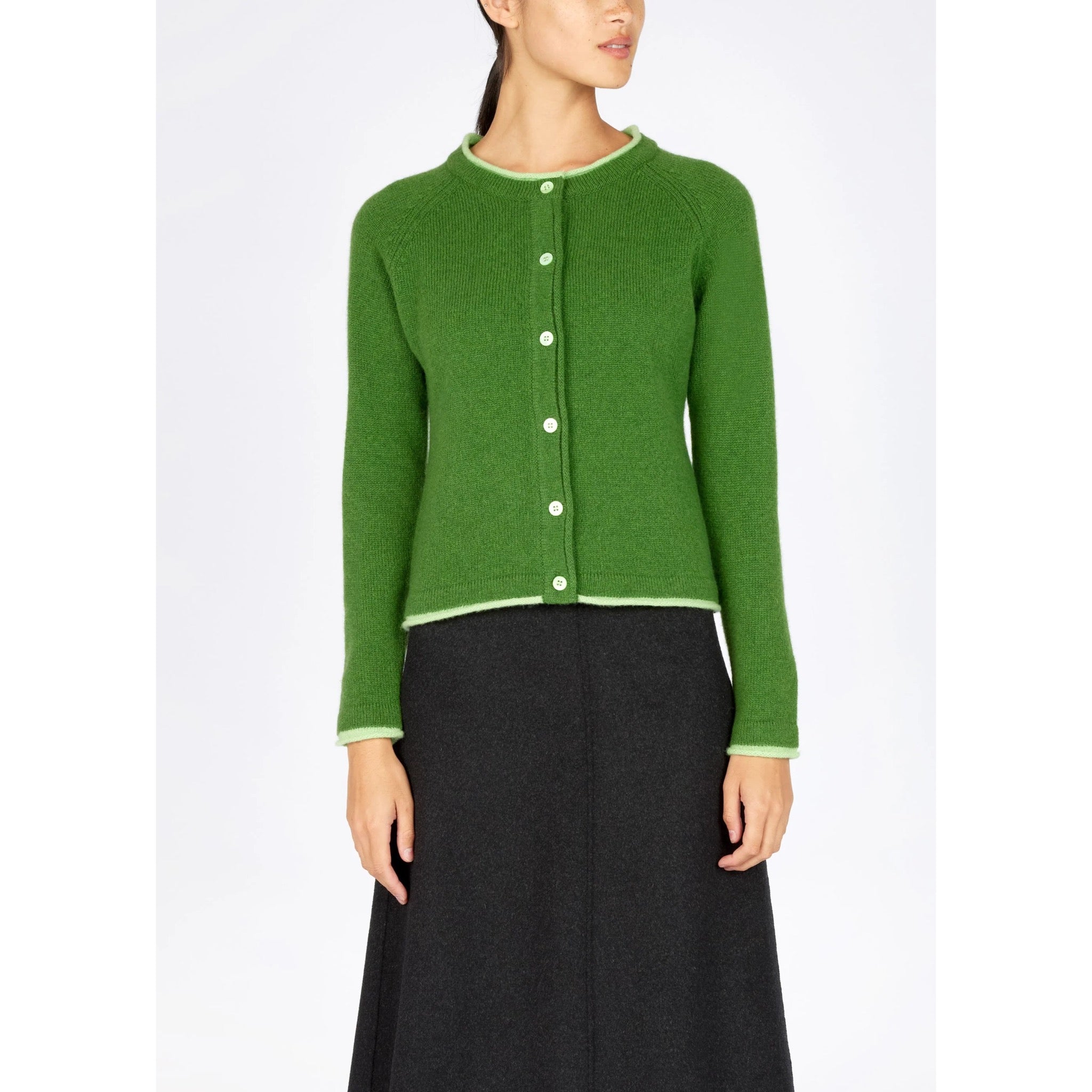 Irischer Woll-Cardigan "Killiney" - zeitlos & edel