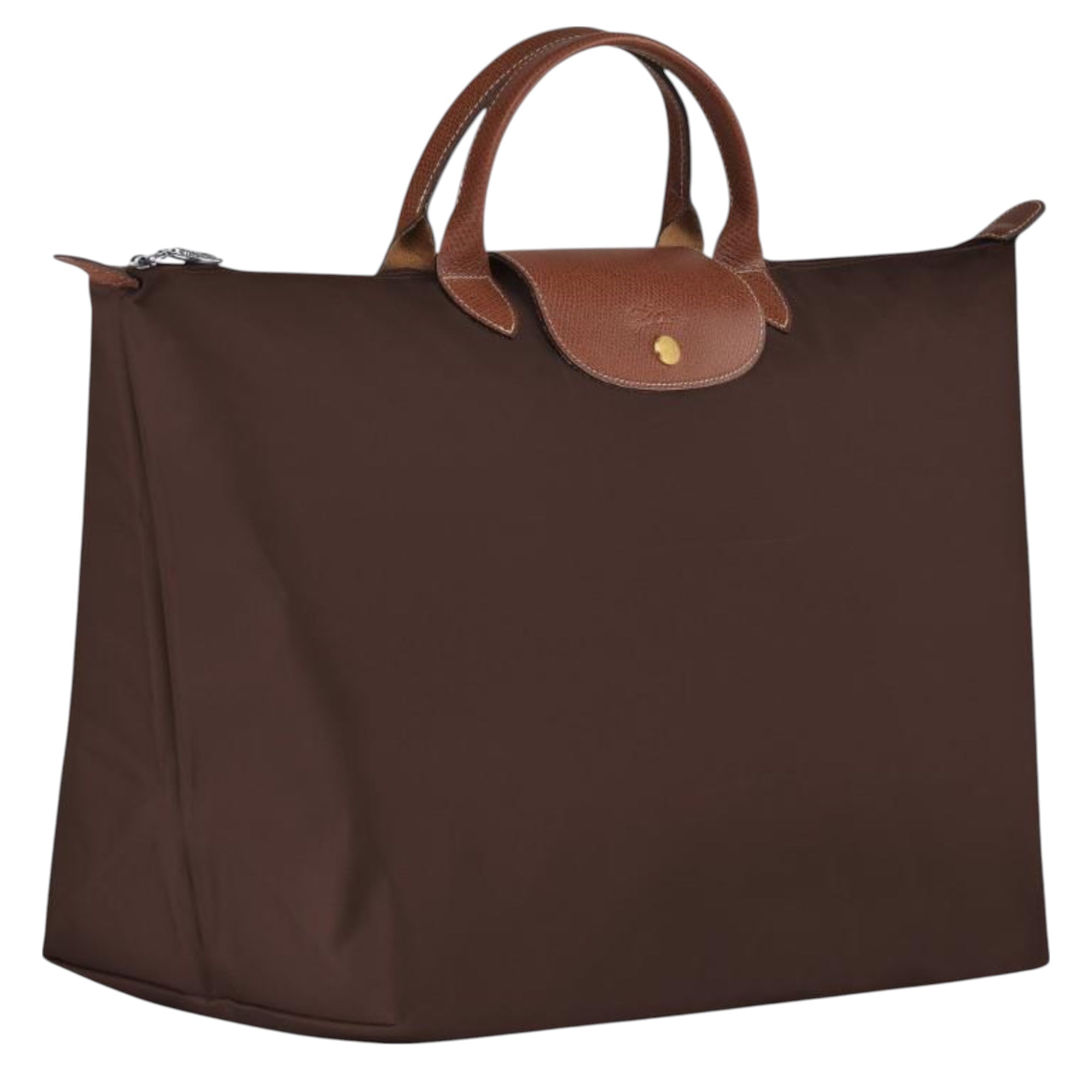 Longchamp Le Pliage Reisetasche, Weekender L, Ebony (Dunkelbraun)