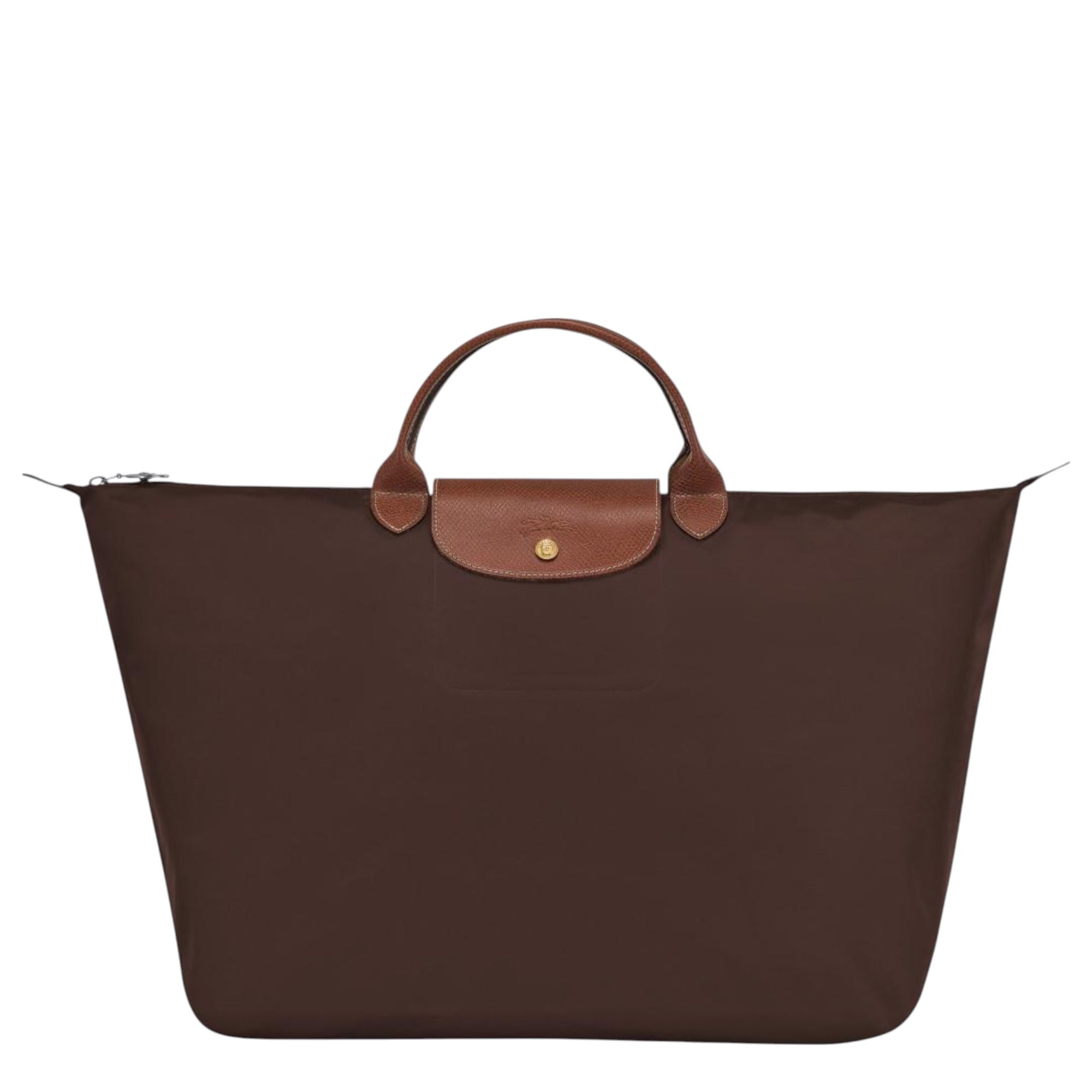 Longchamp Le Pliage Reisetasche, Weekender L, Ebony (Dunkelbraun)