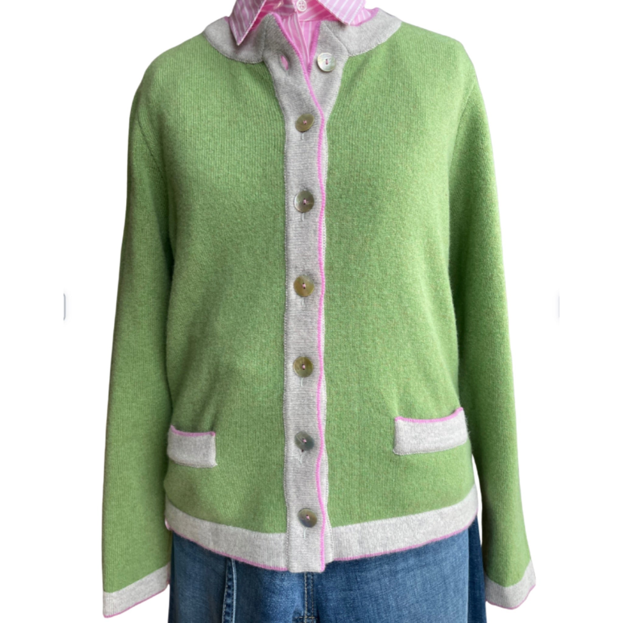 Astrifa Strickjacke, Janker, Grün