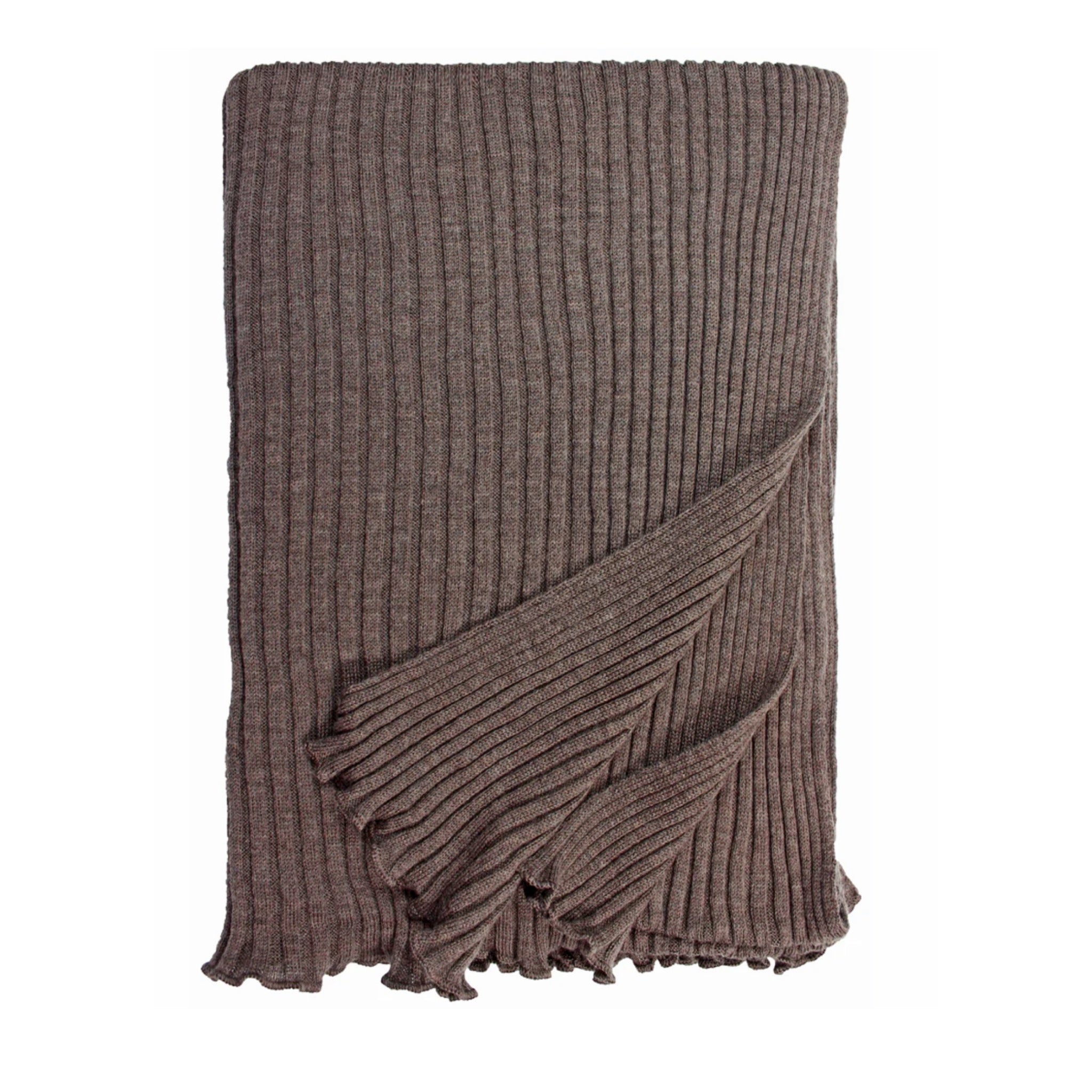 Eagle Products Merino-Wollschal "Plisse"