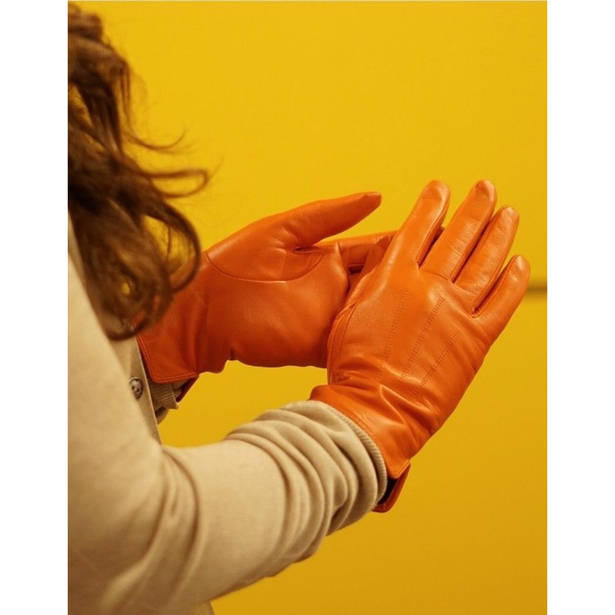 Damen-Lederhandschuhe CARLA