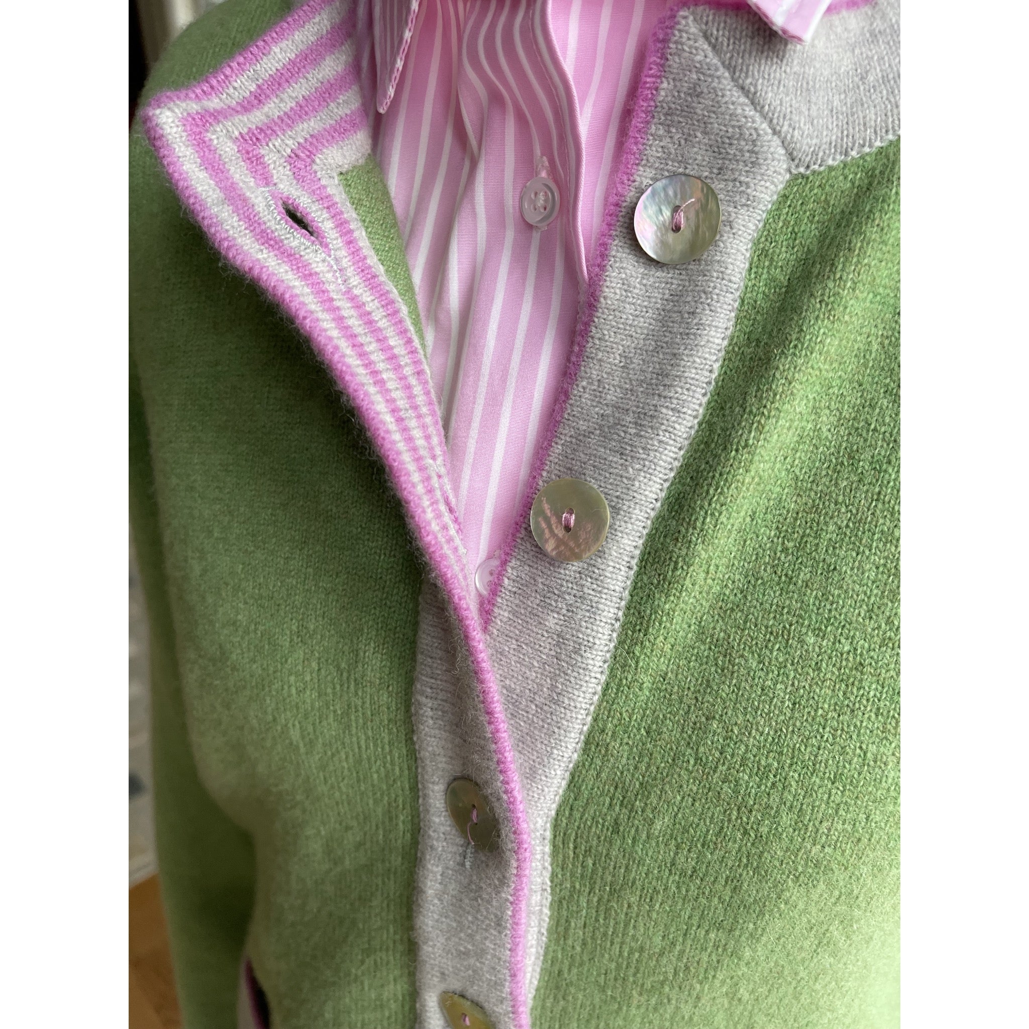 Astrifa Strickjacke, Janker, Grün