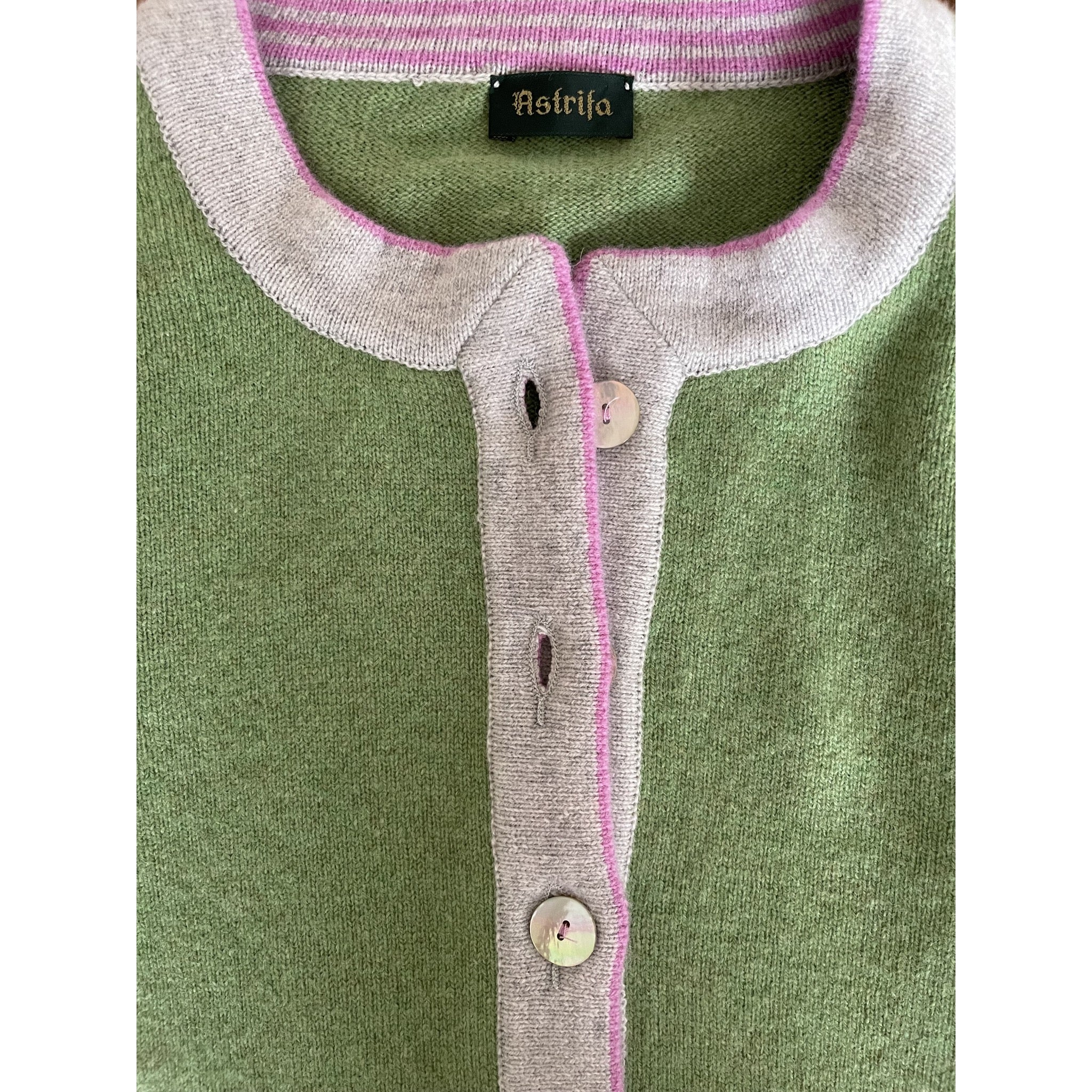 Astrifa Strickjacke, Janker, Grün