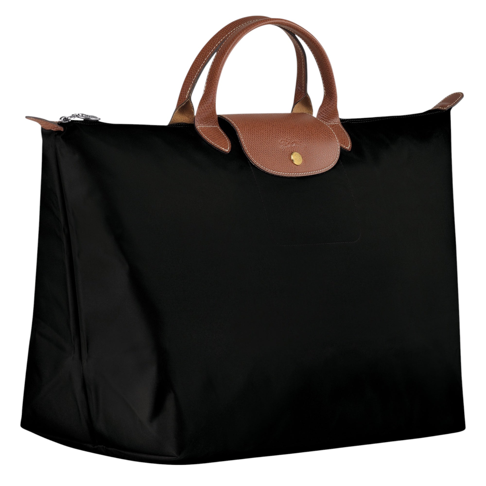 Longchamp Le Pliage Reisetasche, Weekender L, Schwarz