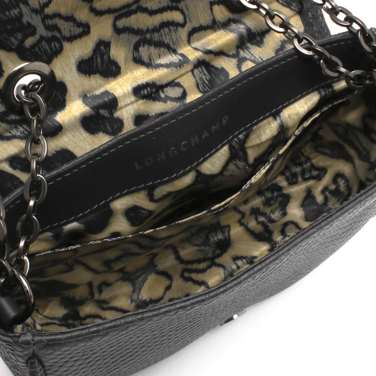 Longchamp Amazone Umhängetasche, Crossbodytasche, Anthrazit