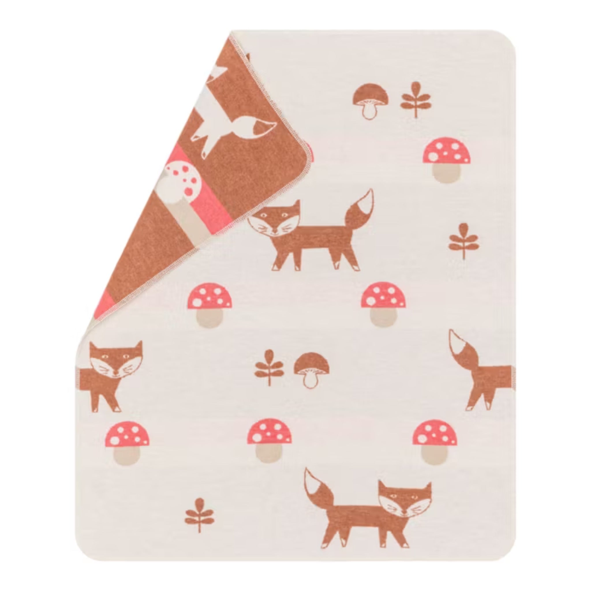 Babydecke Juwel "Fuchs & Pilz", Kuscheldecke