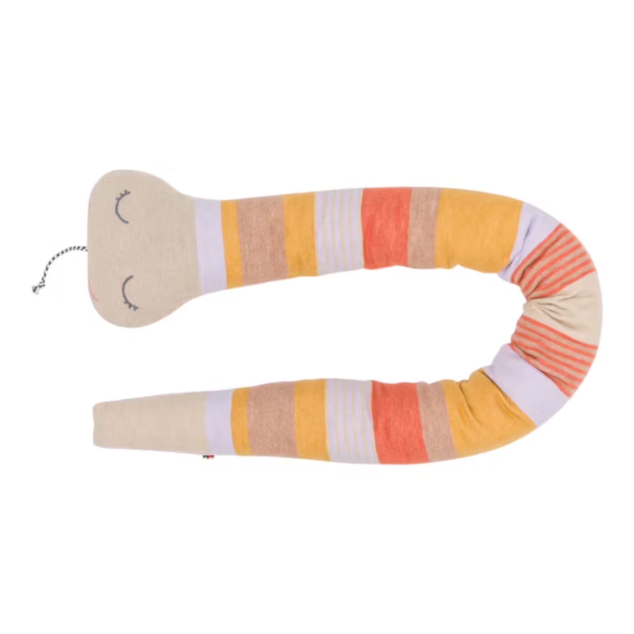 Juwel Kinder-Bettschlange "Schlange", Kuschelkissen, Gold