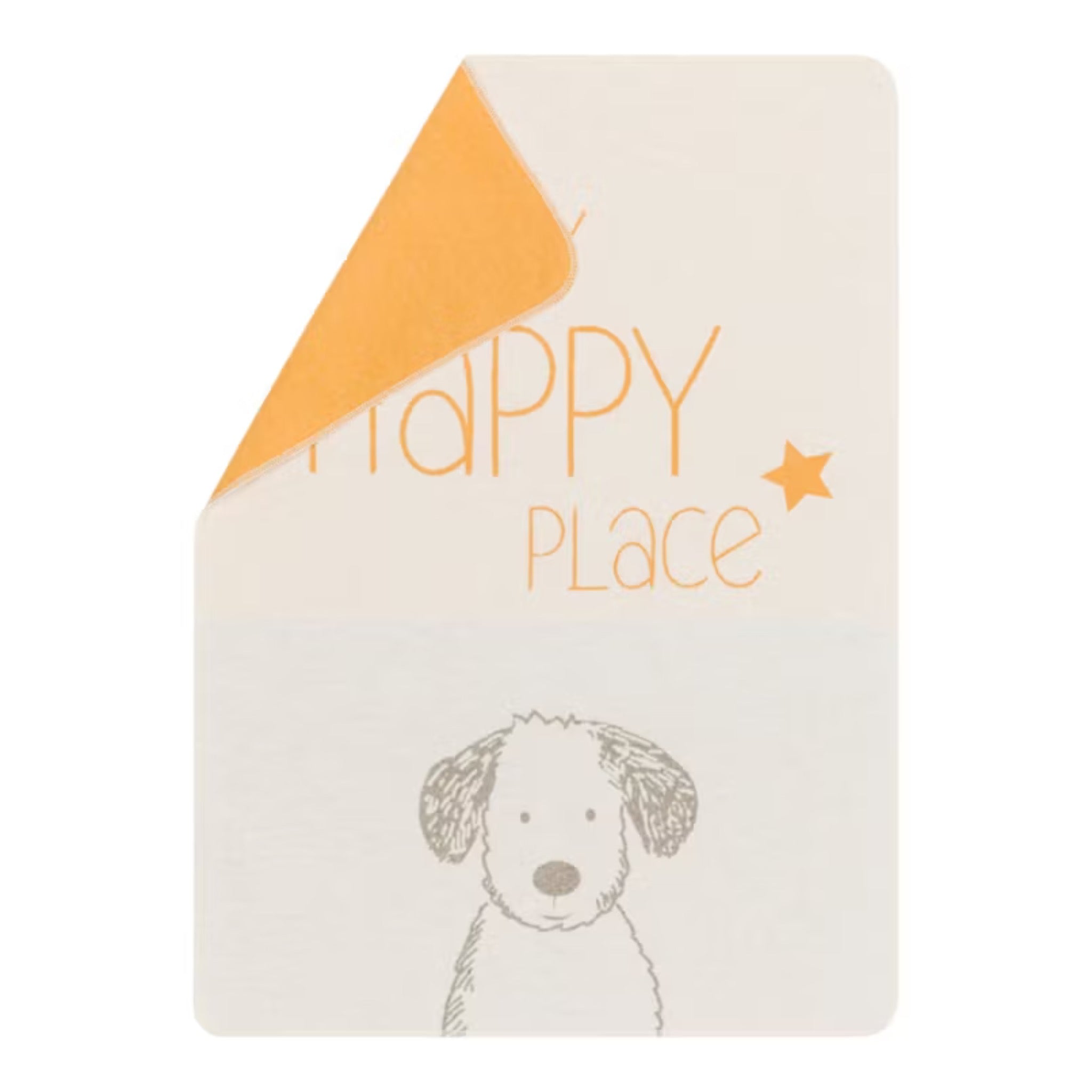 Haustierdecke "my happy place" Dog, Kuscheldecke