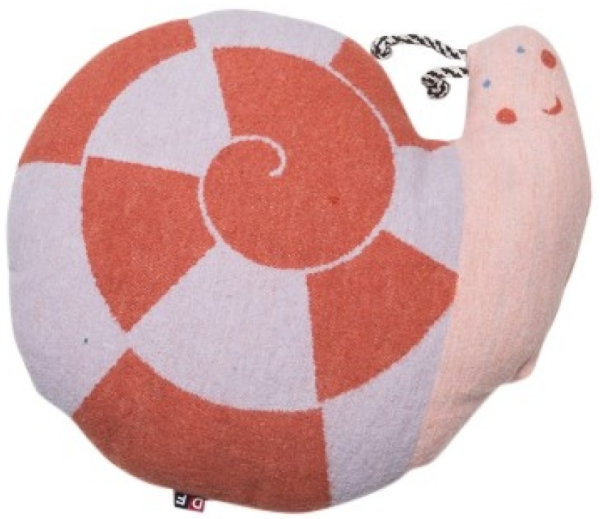 Juwel Kinder-Kissen "Schnecke", Kuschelkissen