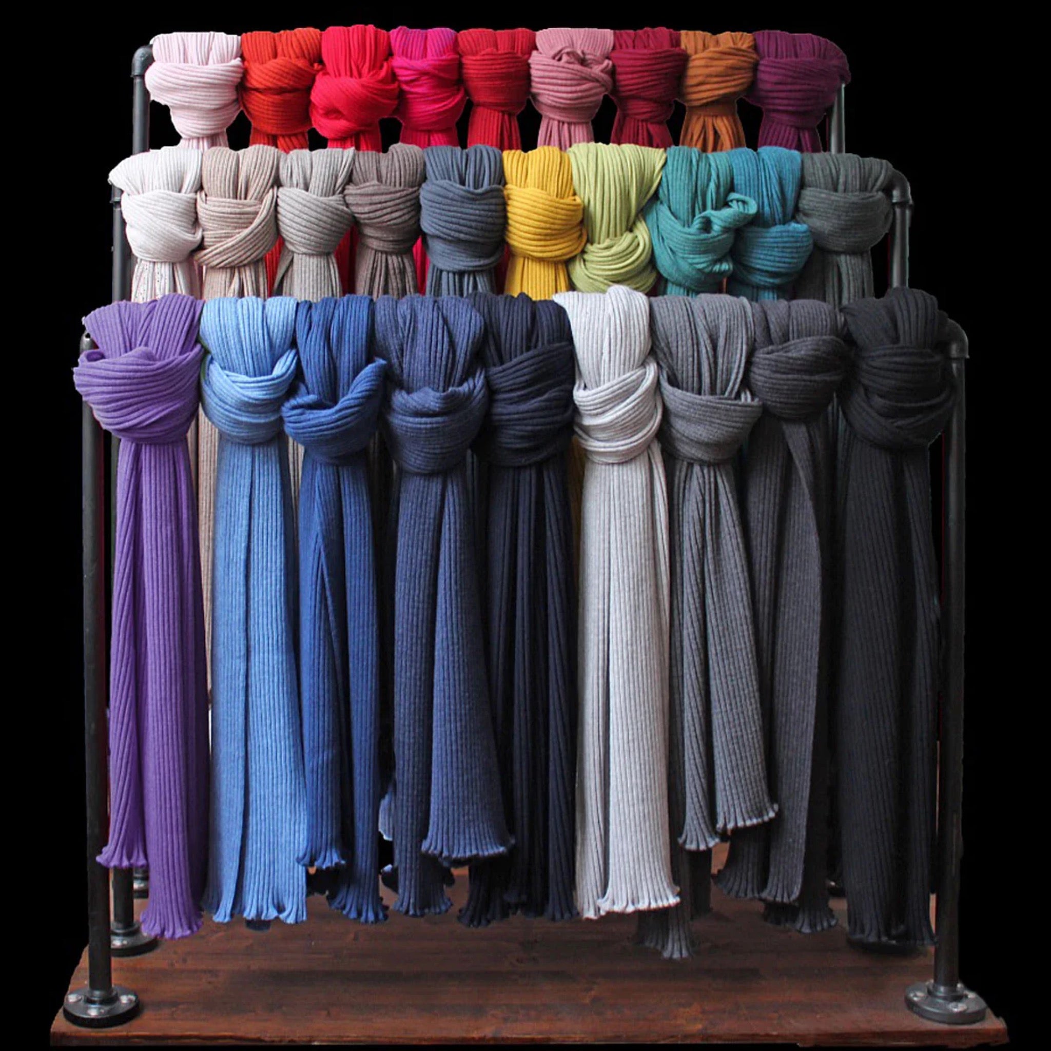 Eagle Products Merino-Wollschal "Plisse"